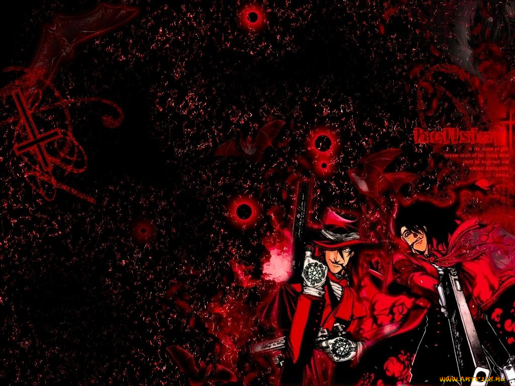 аниме, hellsing