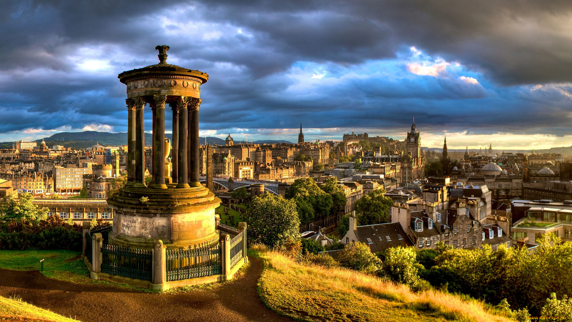 edinburgh, scotland, города, эдинбург, шотландия