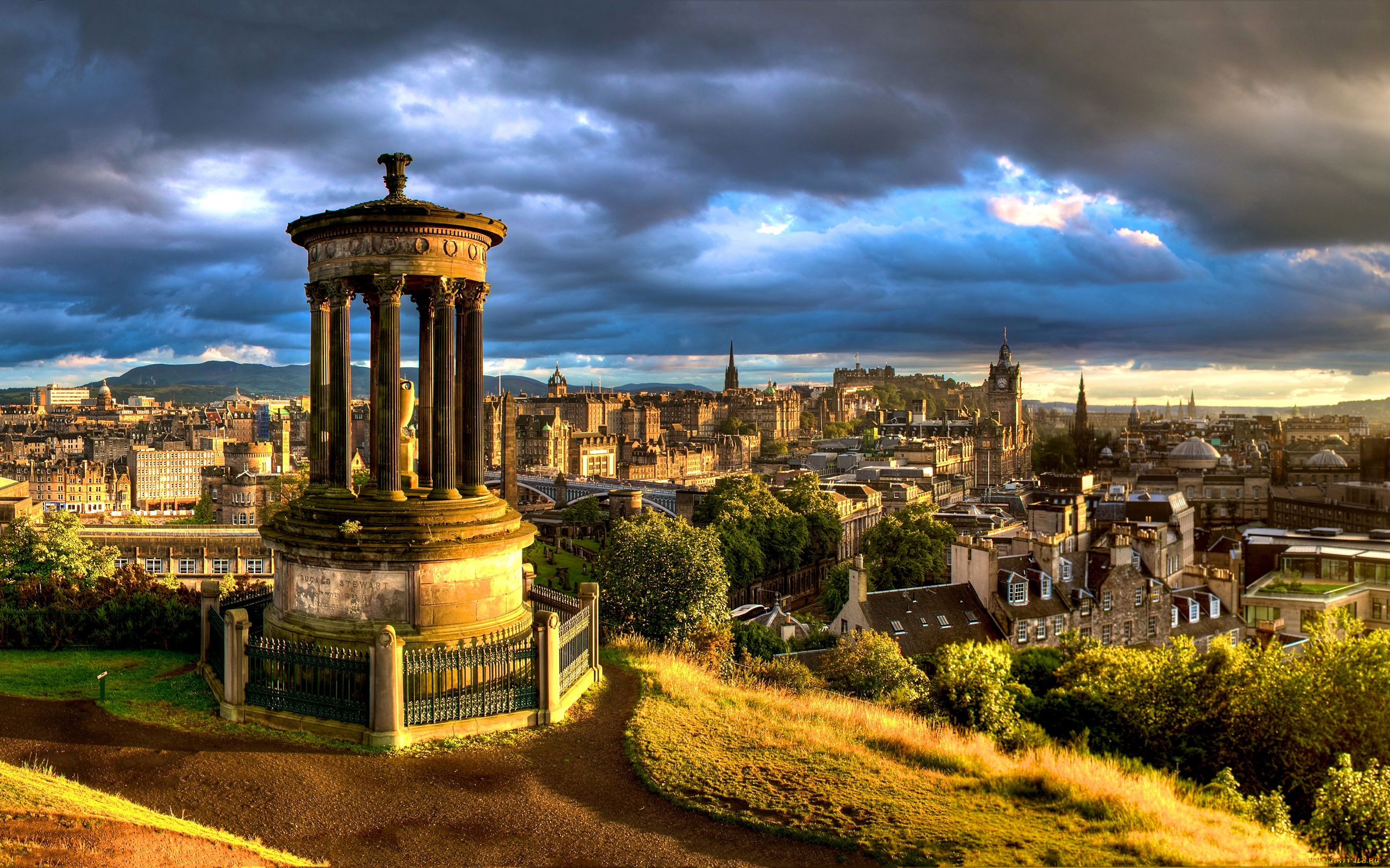 edinburgh, scotland, города, эдинбург, шотландия