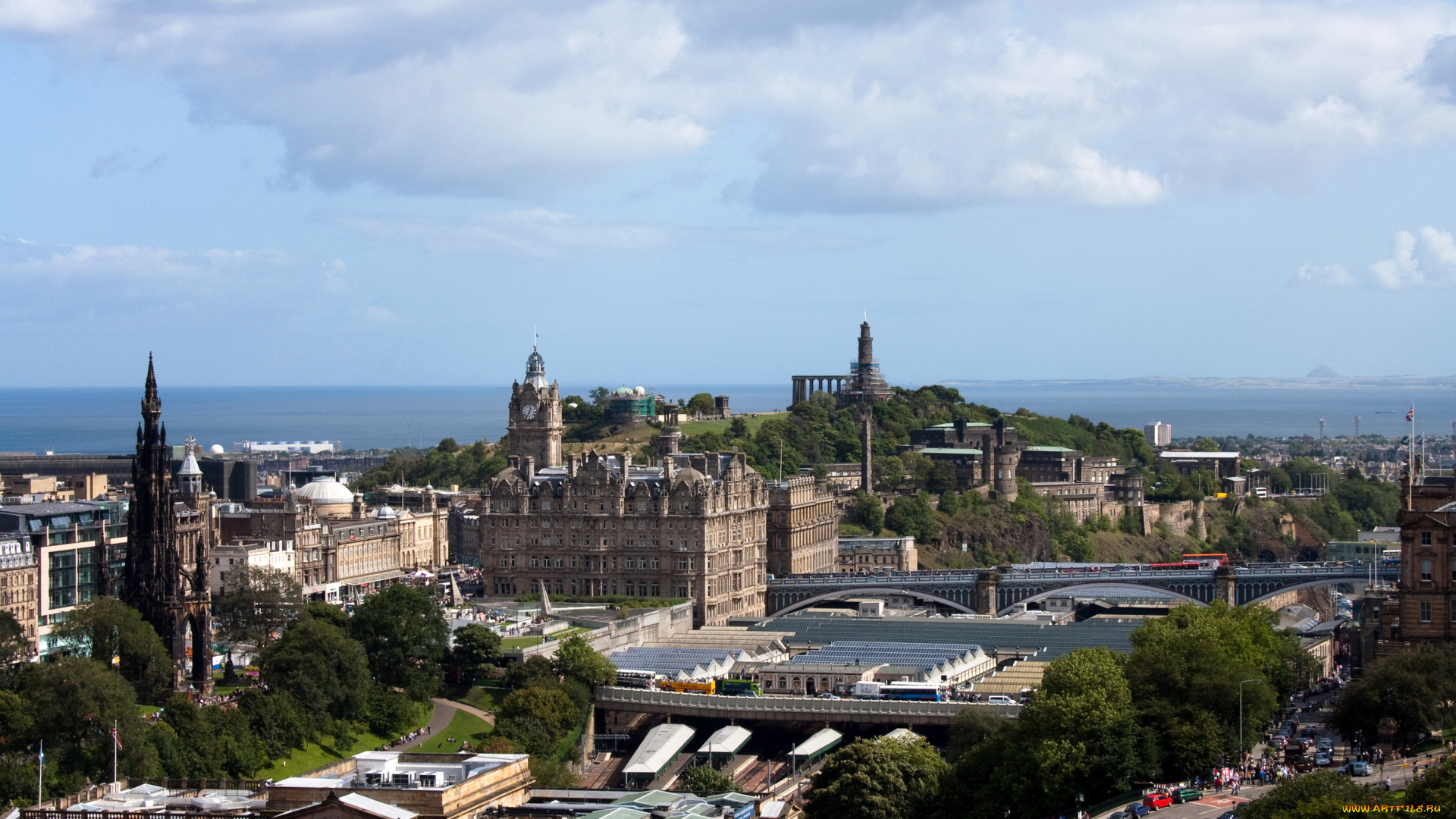 edinburgh, scotland, города, эдинбург, шотландия