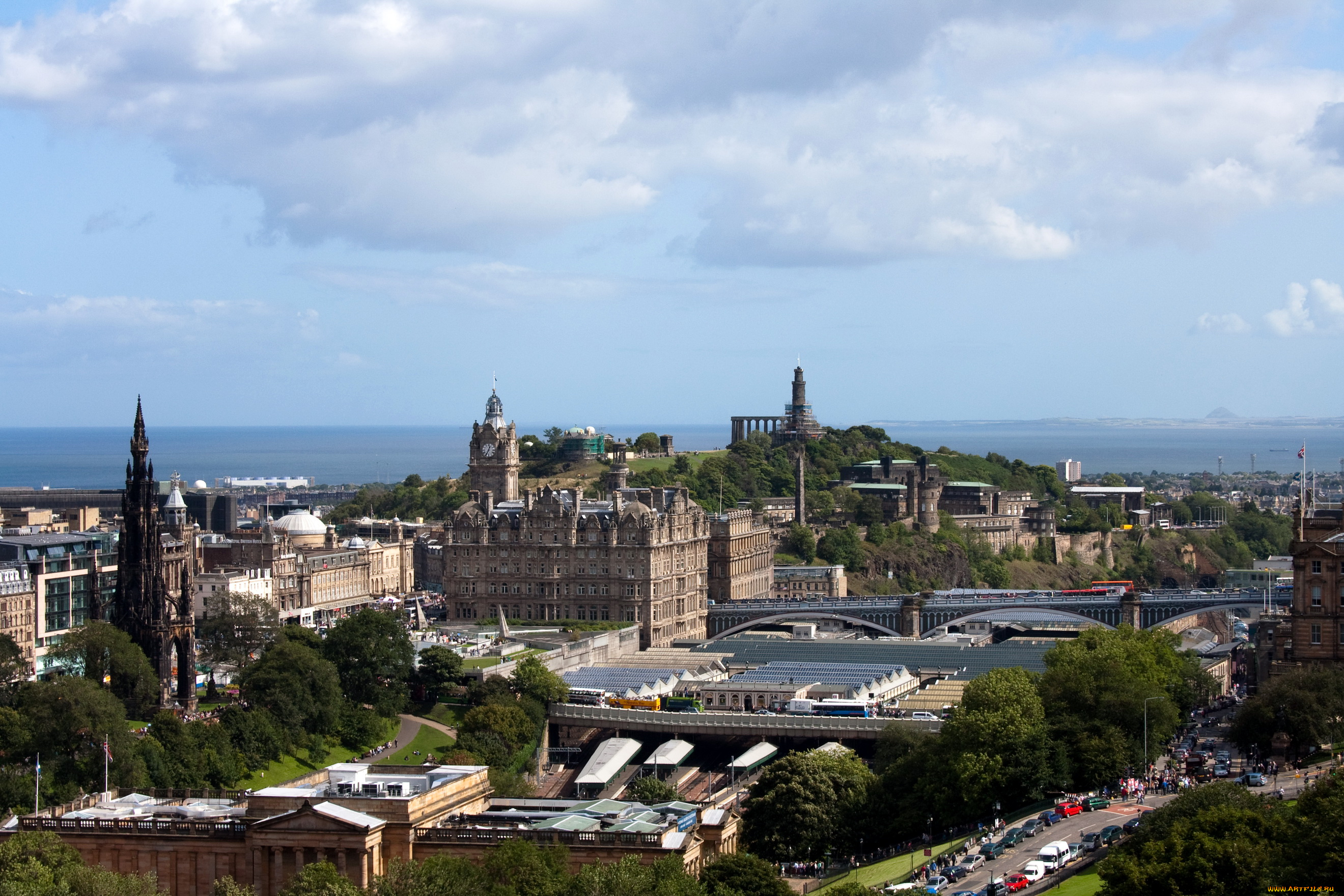 edinburgh, scotland, города, эдинбург, шотландия