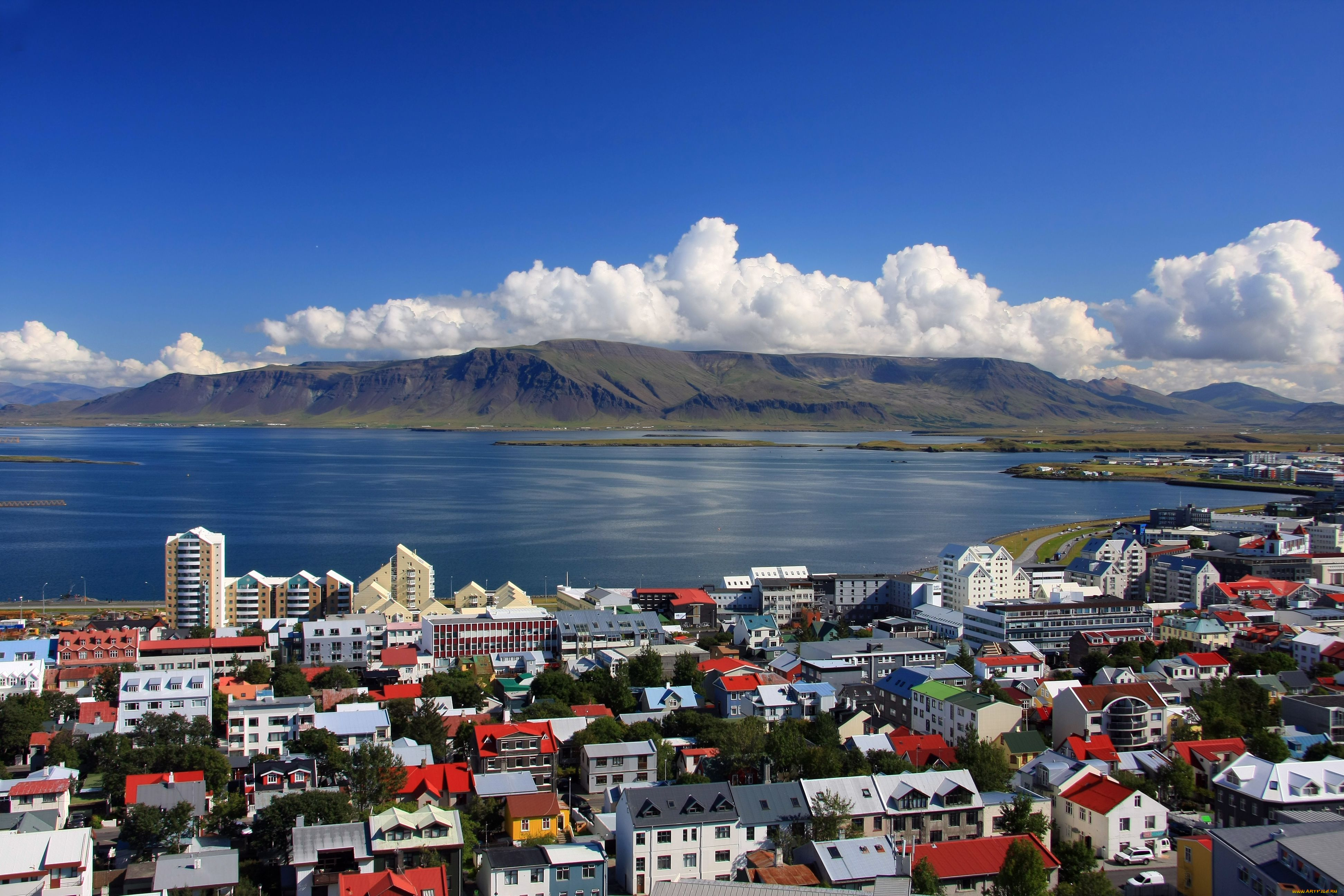 reykjavik, iceland, города, рейкьявик, исландия