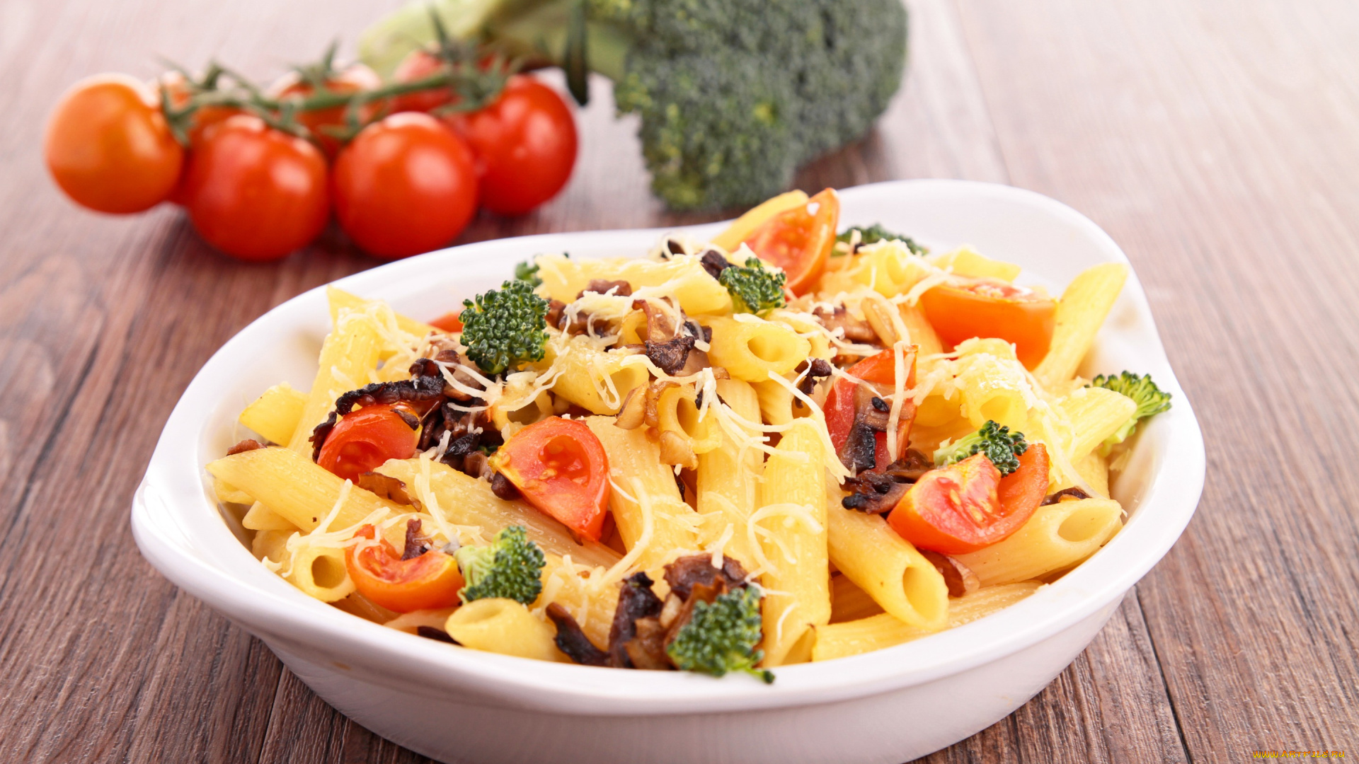 еда, макаронные, блюда, макароны, vegetables, pasta, tomato, овощи, помидоры