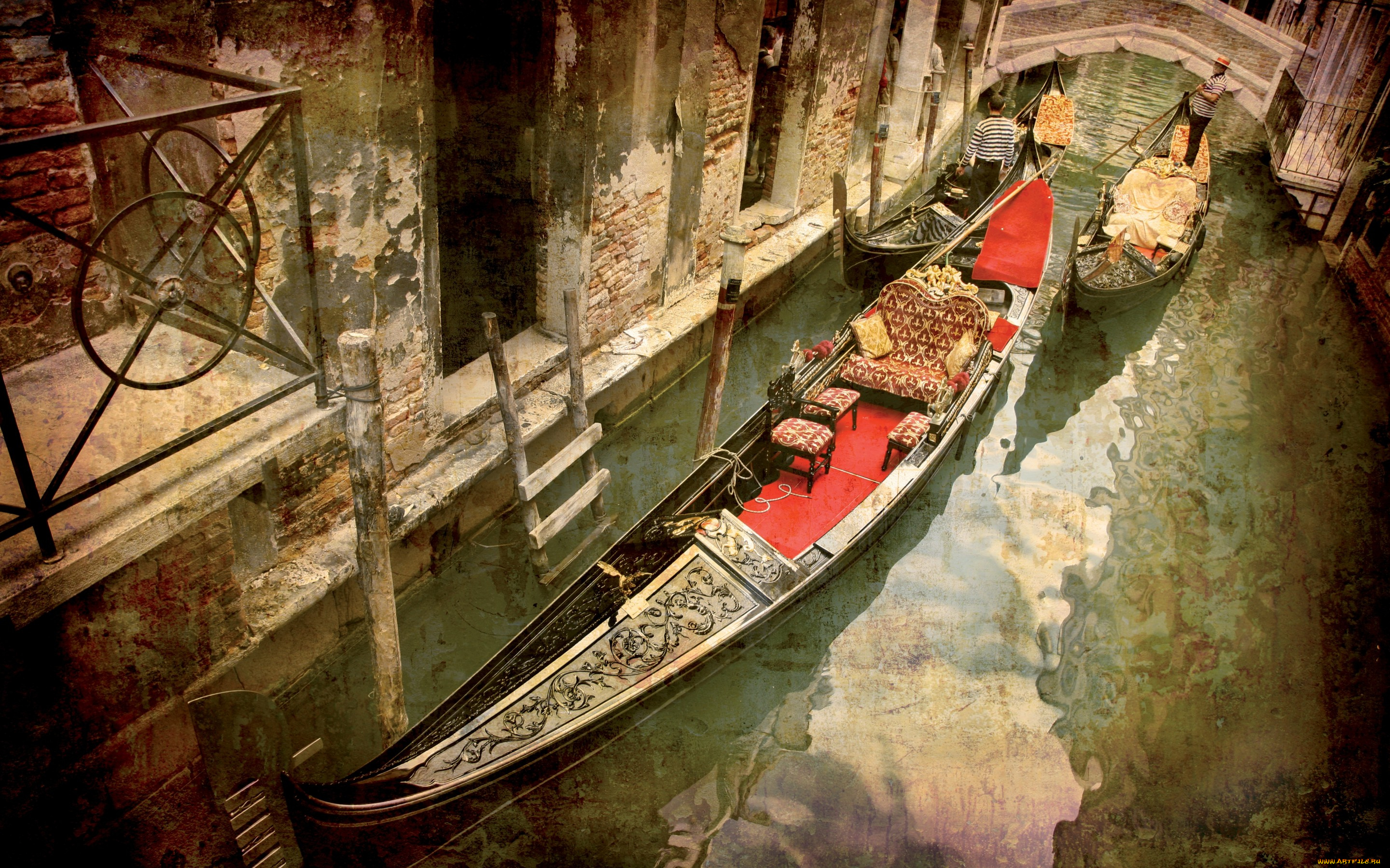 корабли, лодки, , шлюпки, venice, italy, city, vintage, венеция, италия, город, канал, гондола