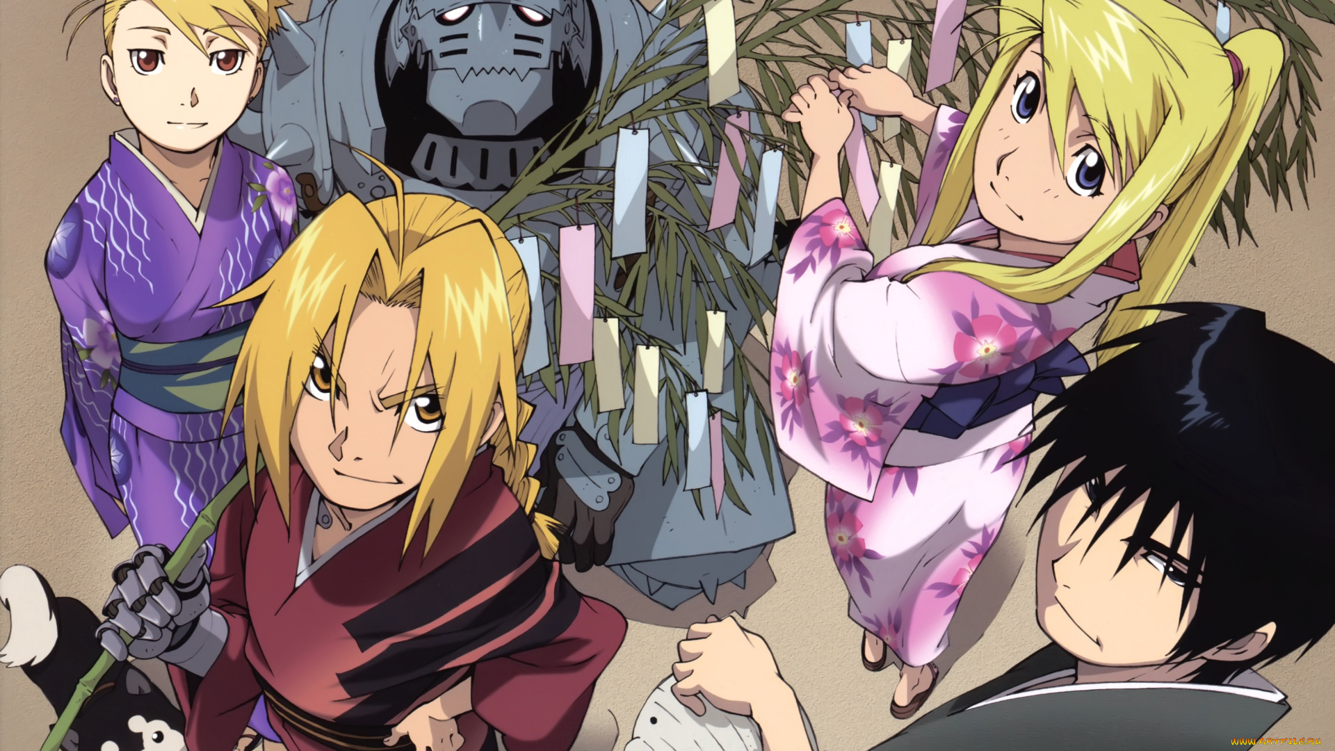 аниме, fullmetal, alchemist, стальной, алхимик