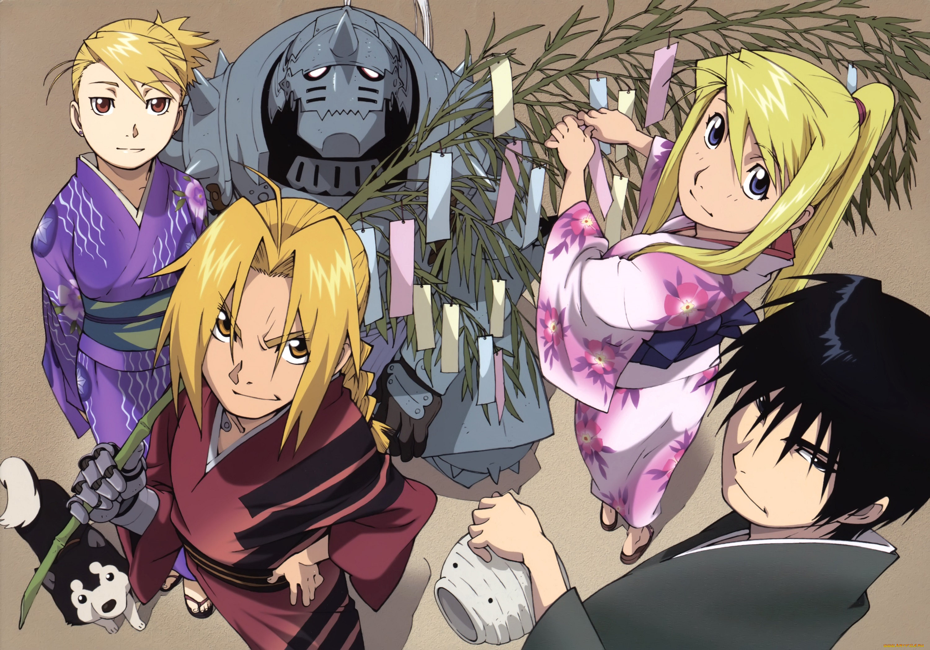 аниме, fullmetal, alchemist, стальной, алхимик