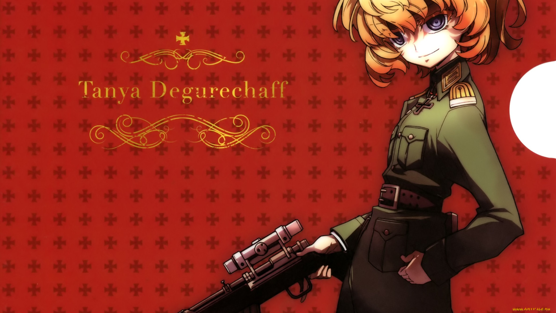 аниме, youjo, senki, tanya, degurechaff