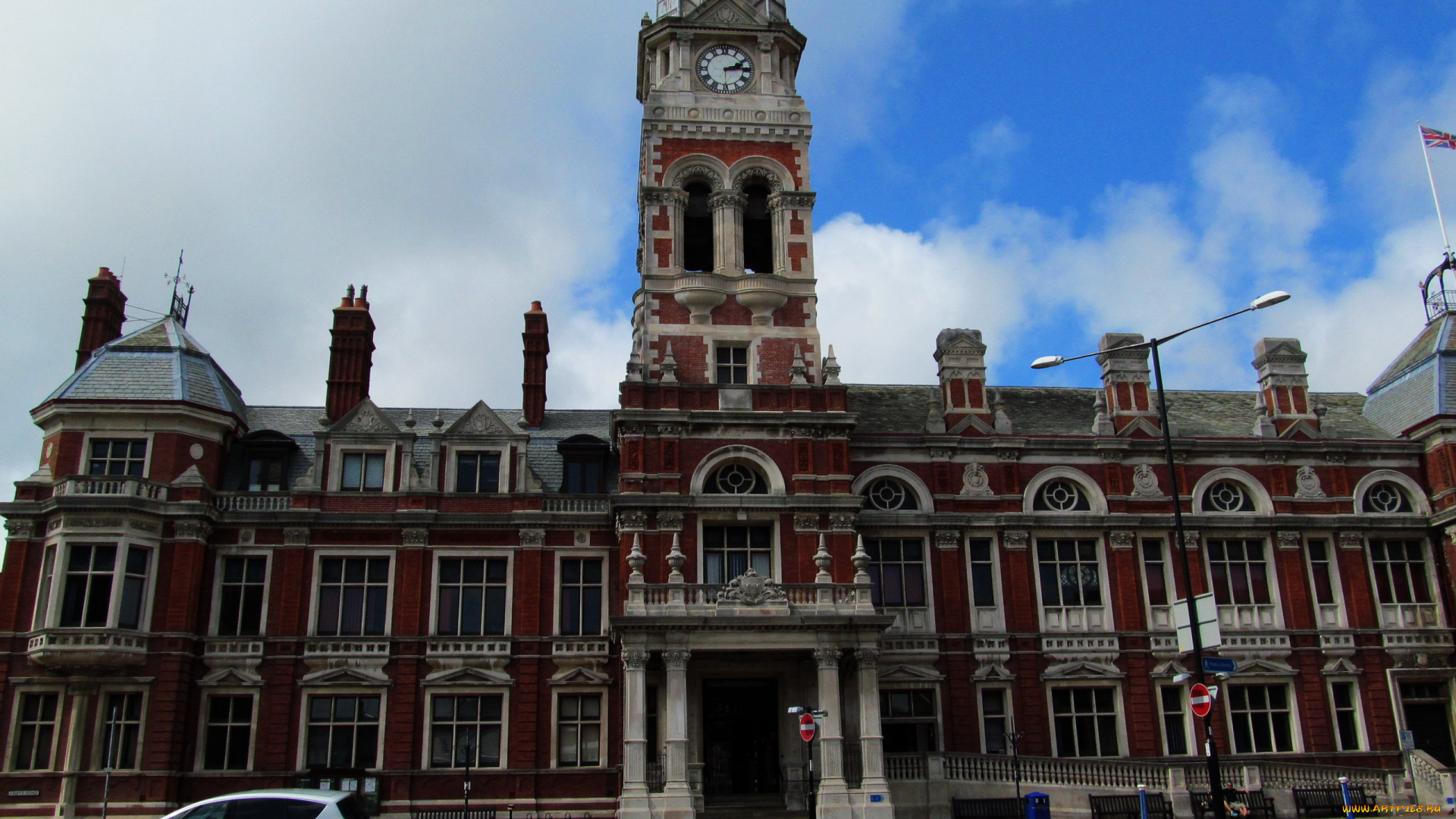 eastbourne, , town, hall, sussex, uk, города, -, здания, , дома, town, hall, eastbourne