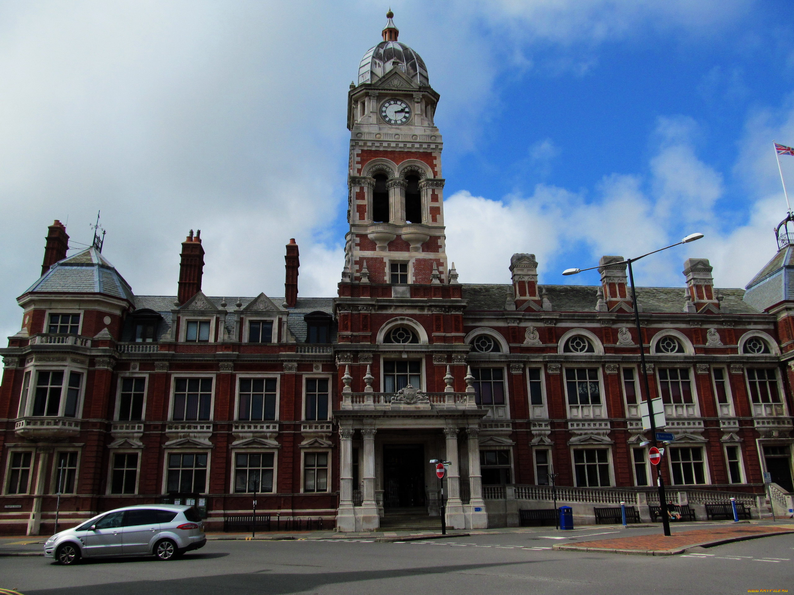 eastbourne, , town, hall, sussex, uk, города, -, здания, , дома, town, hall, eastbourne