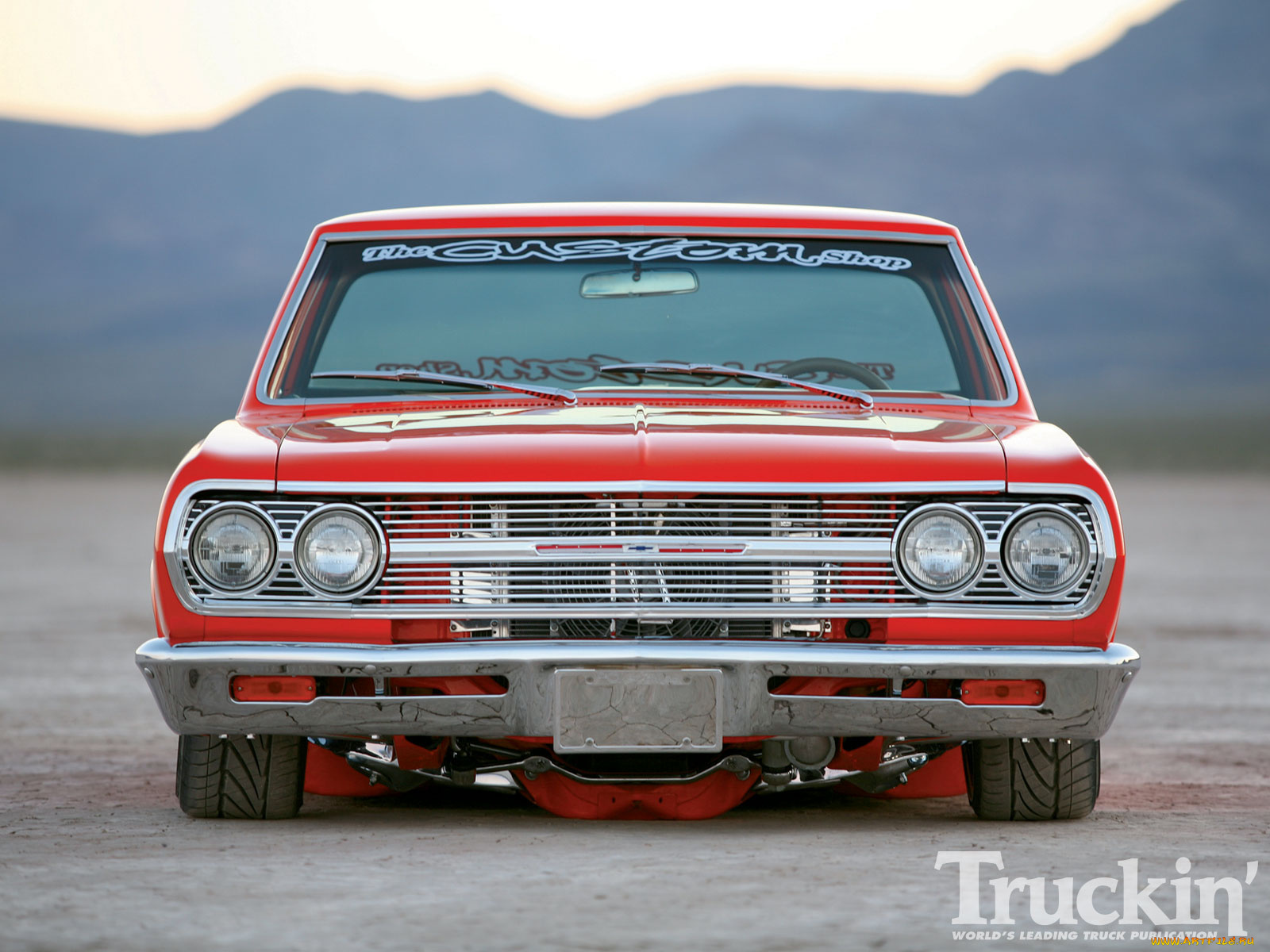 1965, chevy, el, camino, автомобили, custom, pick, up