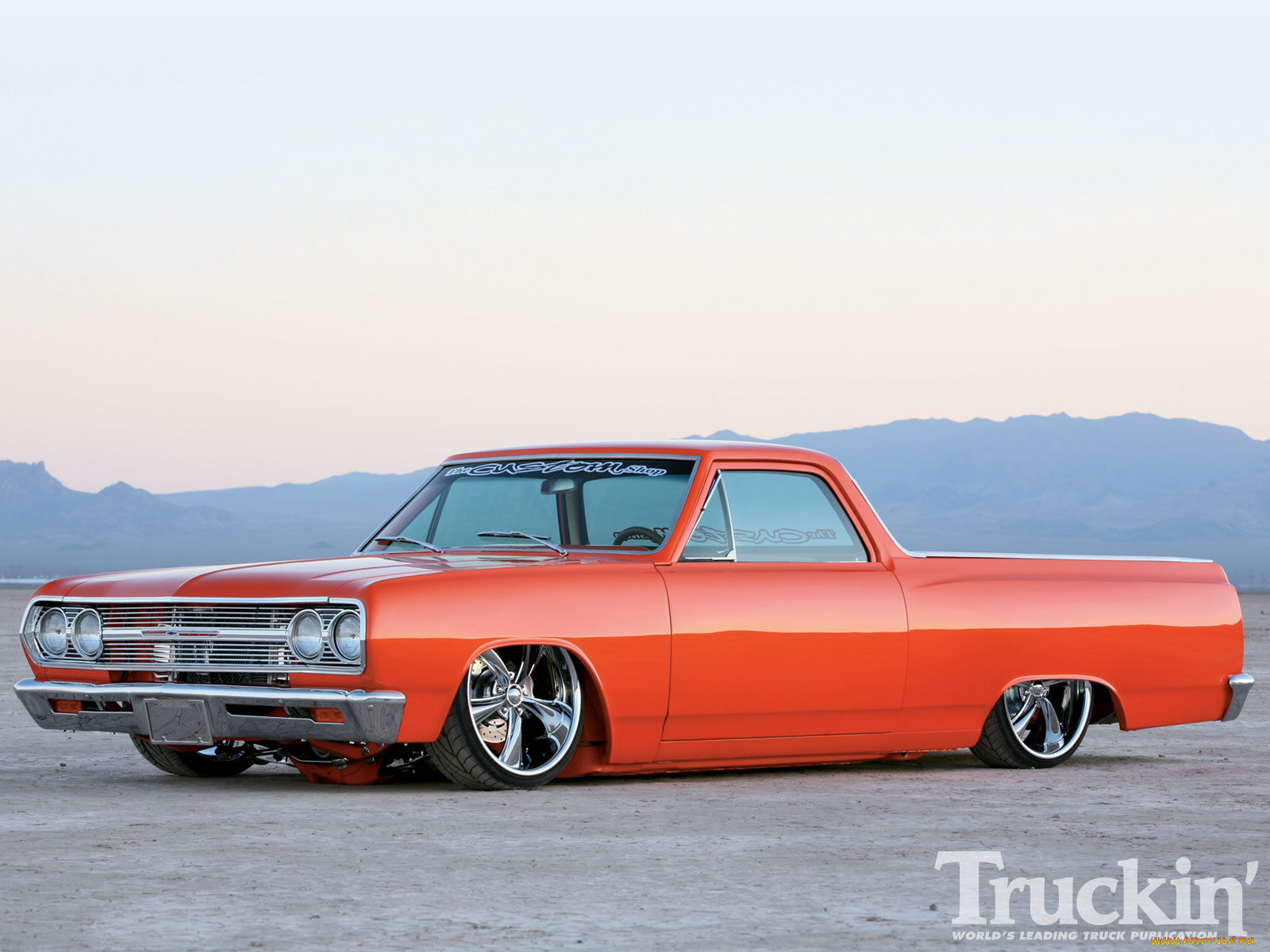 1965, chevy, el, camino, автомобили, custom, pick, up