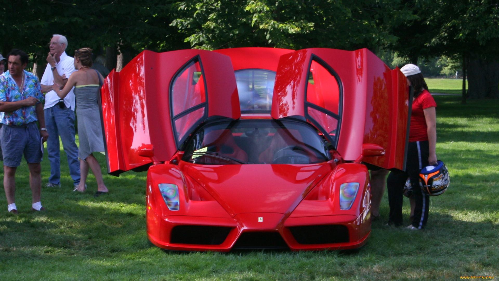 2003, ferrari, enzo, автомобили, выставки, уличные, фото, красота, автомобиль, изящество