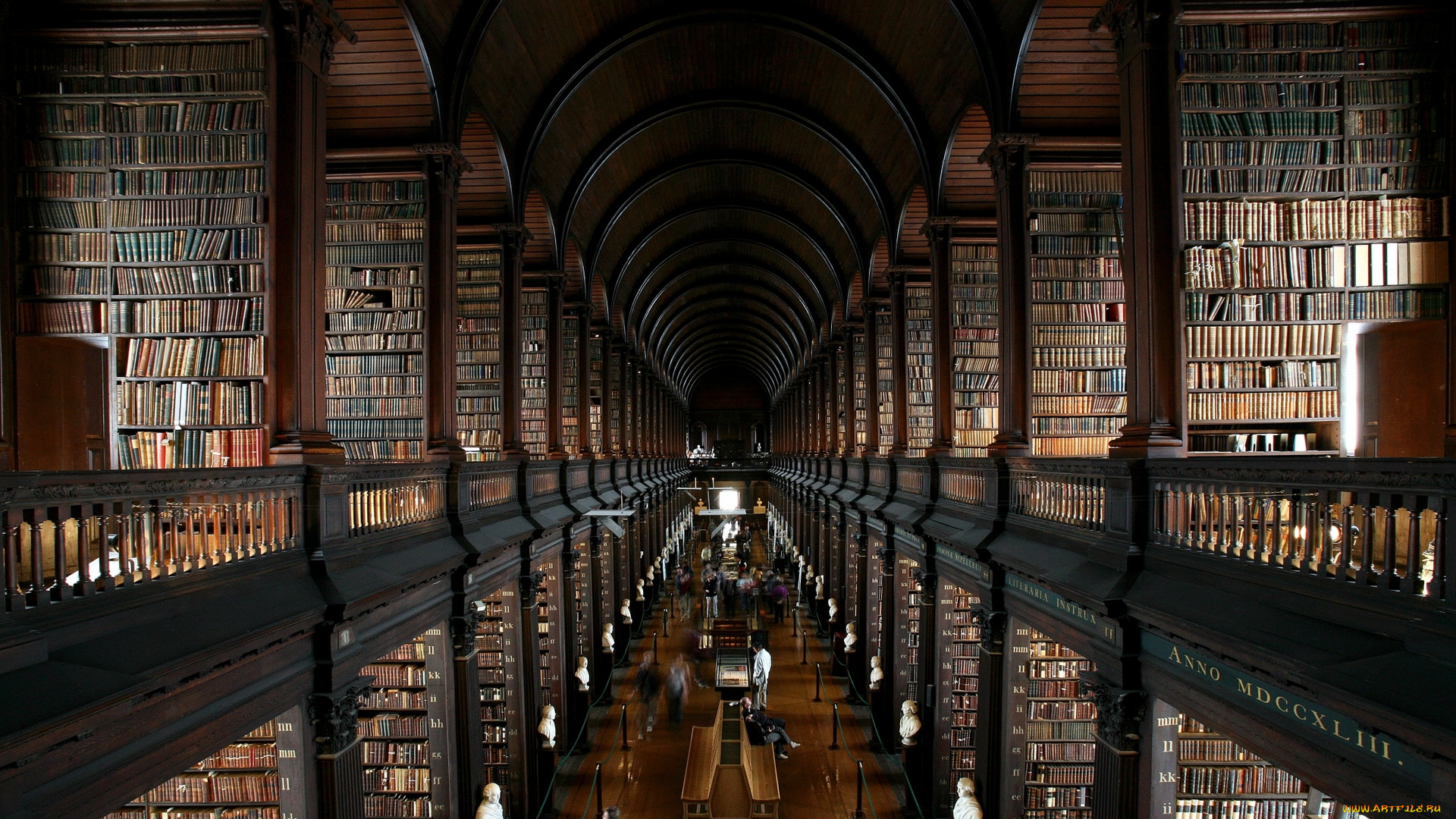 библиотека Тринити колледж Дублин бесплатно
