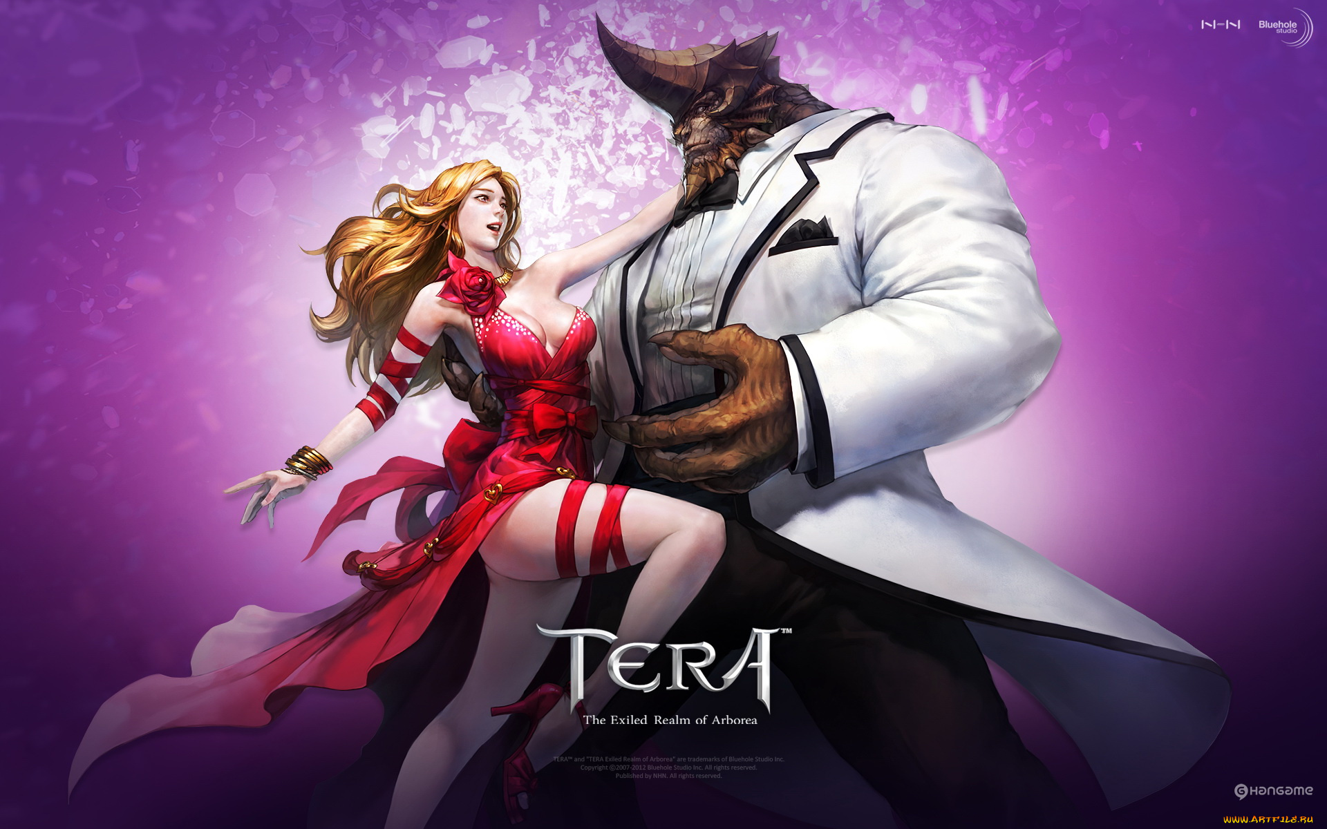 tera, the, exiled, realm, of, arborea, видео, игры, девушка, существо