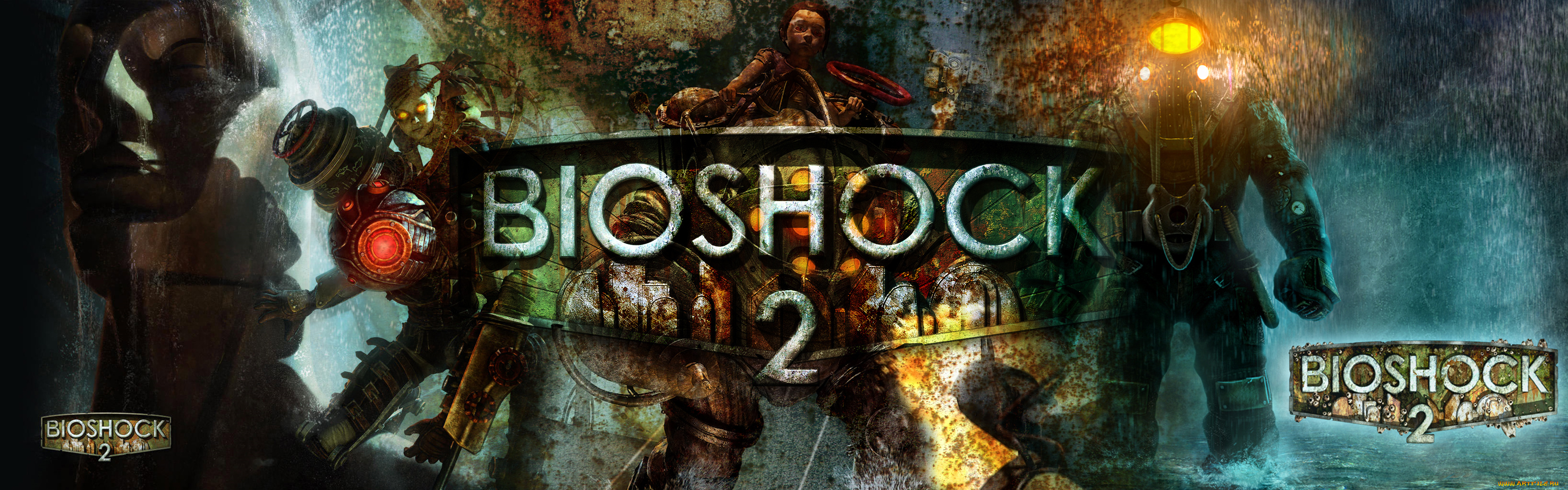 bioshock, видео, игры, sea, of, dreams, 2, игра