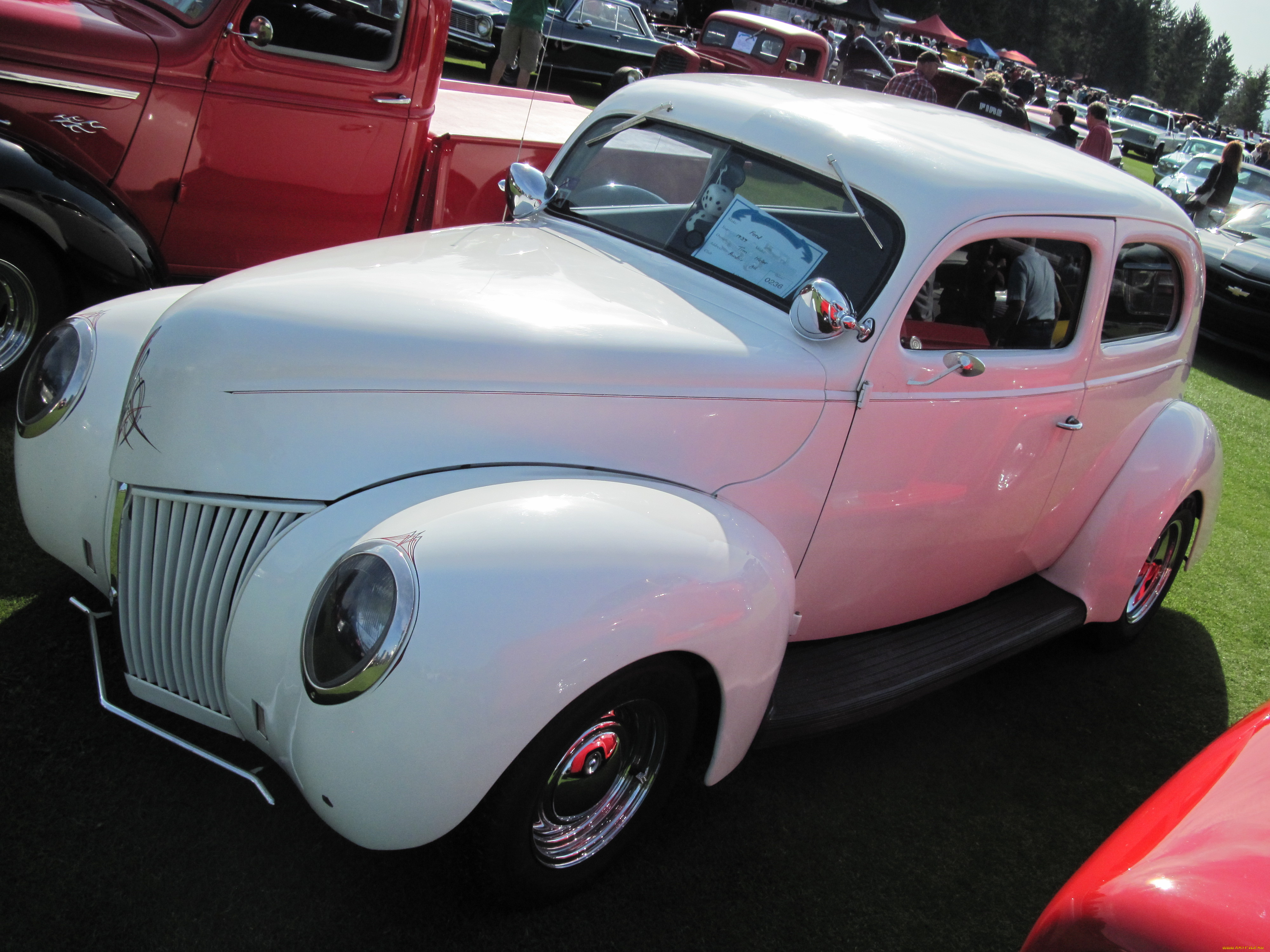 1939, ford, автомобили, выставки, уличные, фото, семейство, форд