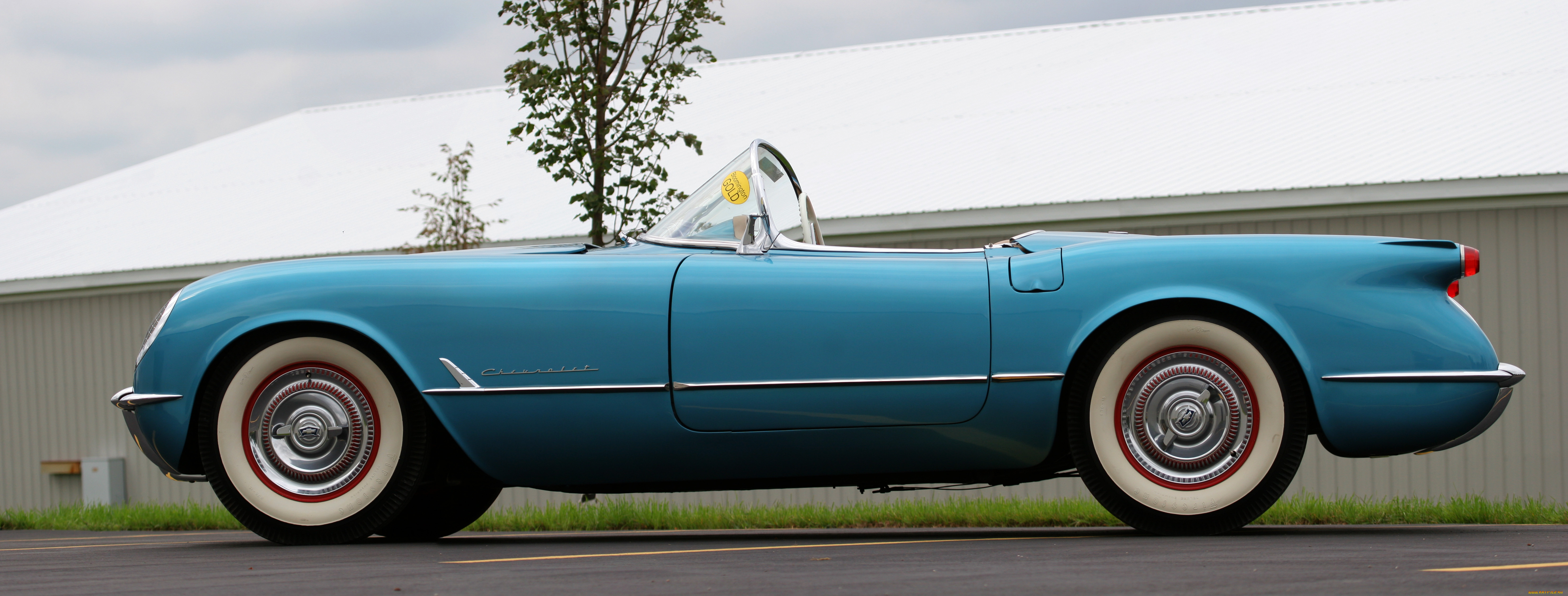 1954, corvette, roadster, автомобили, спортивная, авто, модель