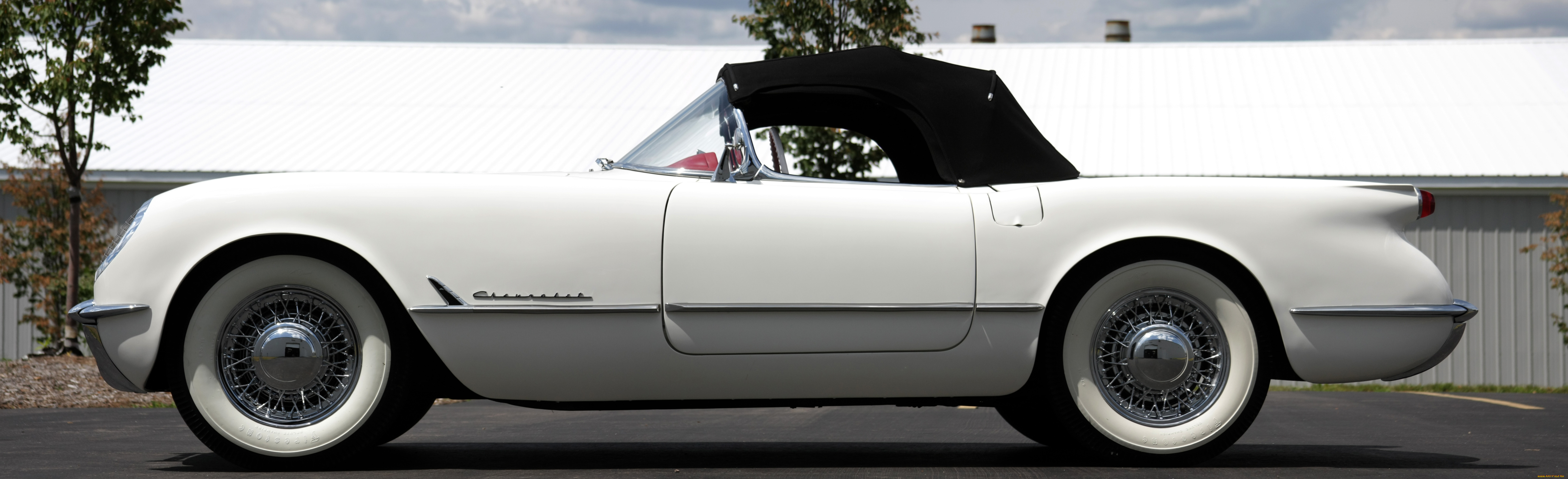 1953, supercharged, corvette, автомобили, модель, спортивная, авто