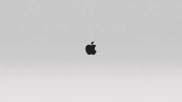 обоя компьютеры, apple, логотип