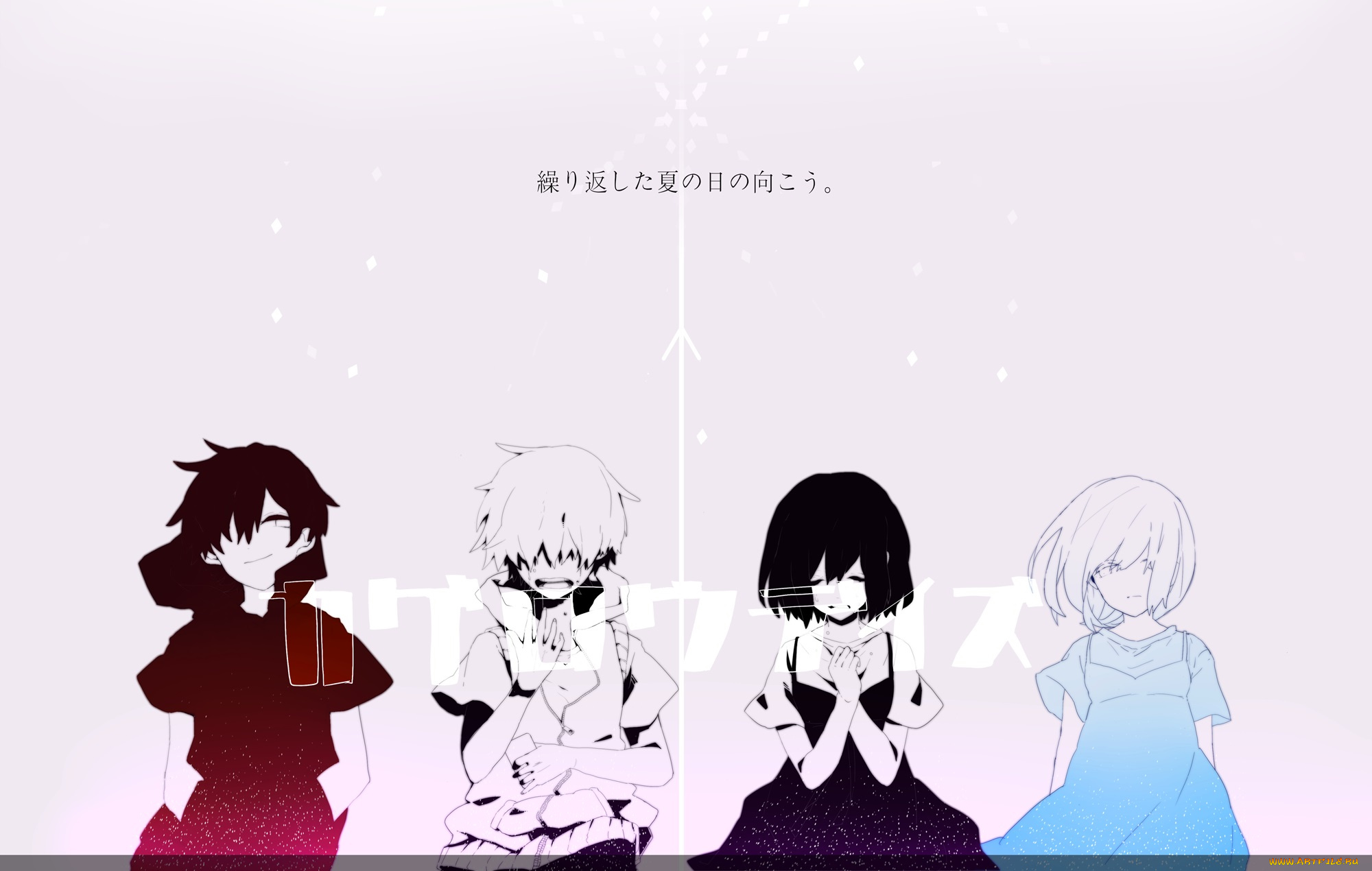 аниме, kagerou, project, kagerou, project