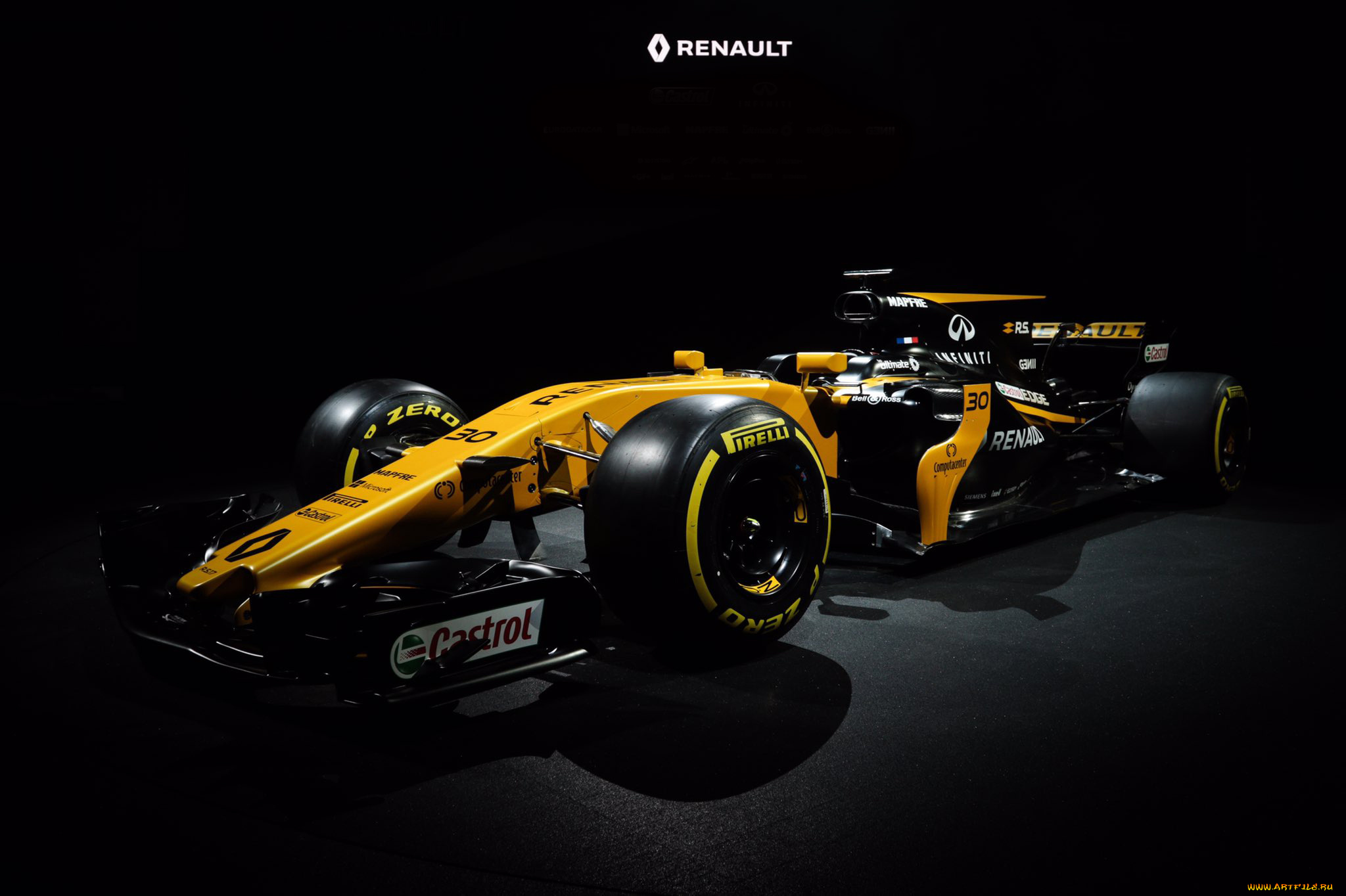 автомобили, formula, 1, renault