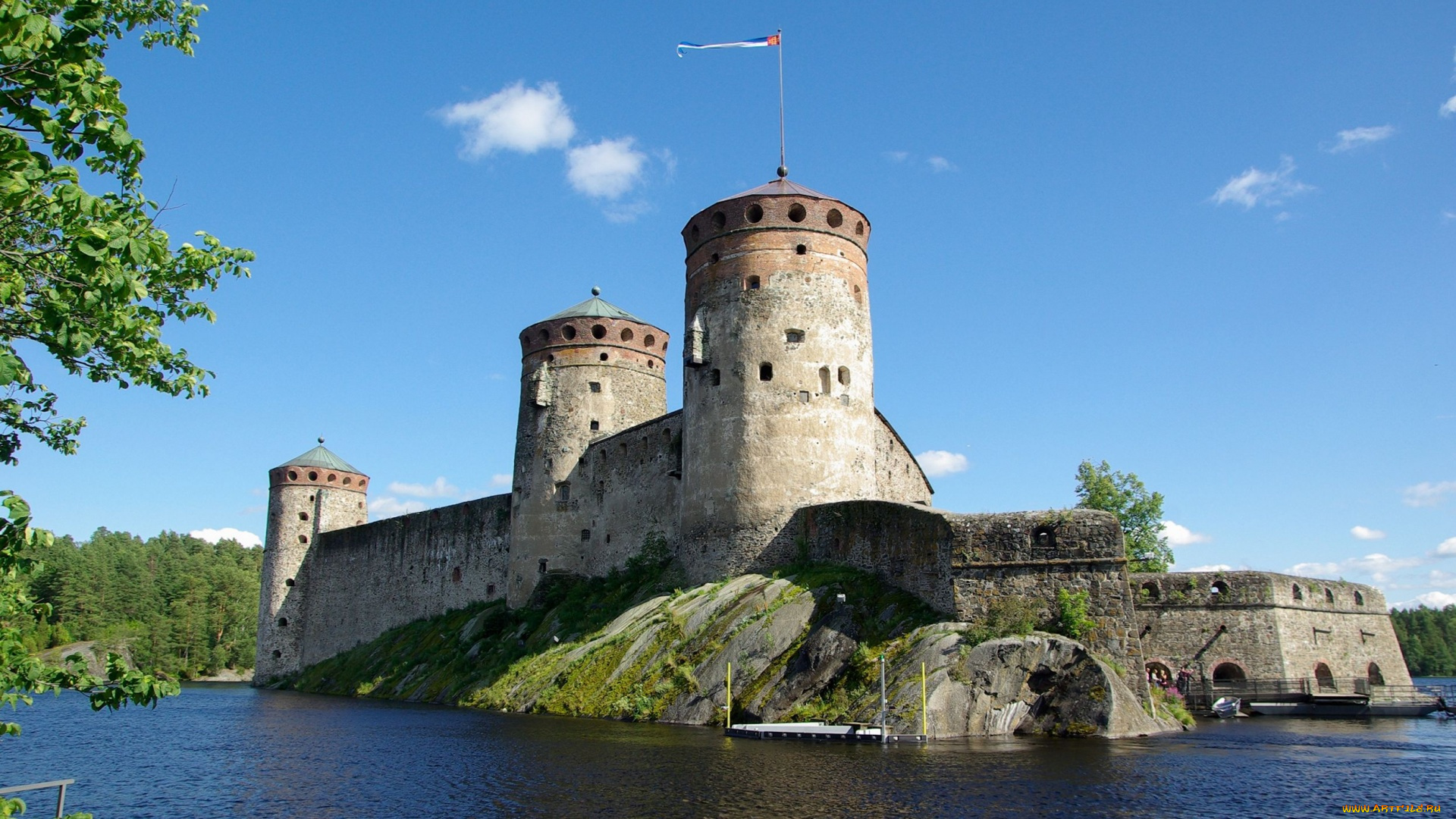 olavinlinna, castle, savonlinna, finland, города, -, дворцы, , замки, , крепости, olavinlinna, castle