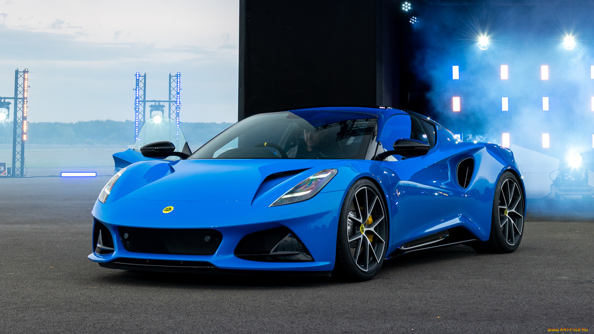 автомобили, lotus, синий, 2023, emira, суперкар, спортивный