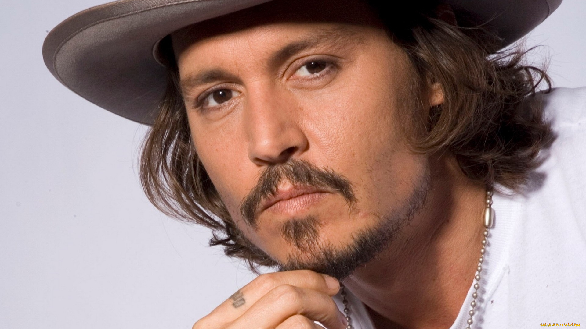 мужчины, johnny, depp, актер, шляпа, лицо