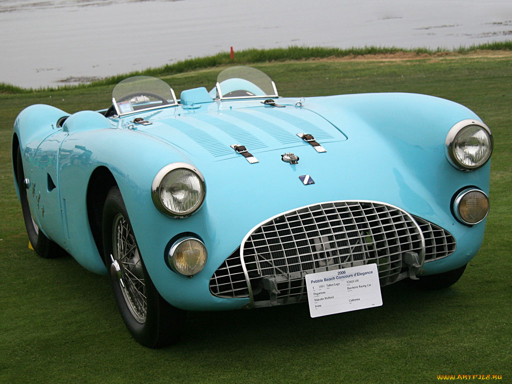 talbot, lago, t26, gs, dugarreau, barchetta, 1951, автомобили