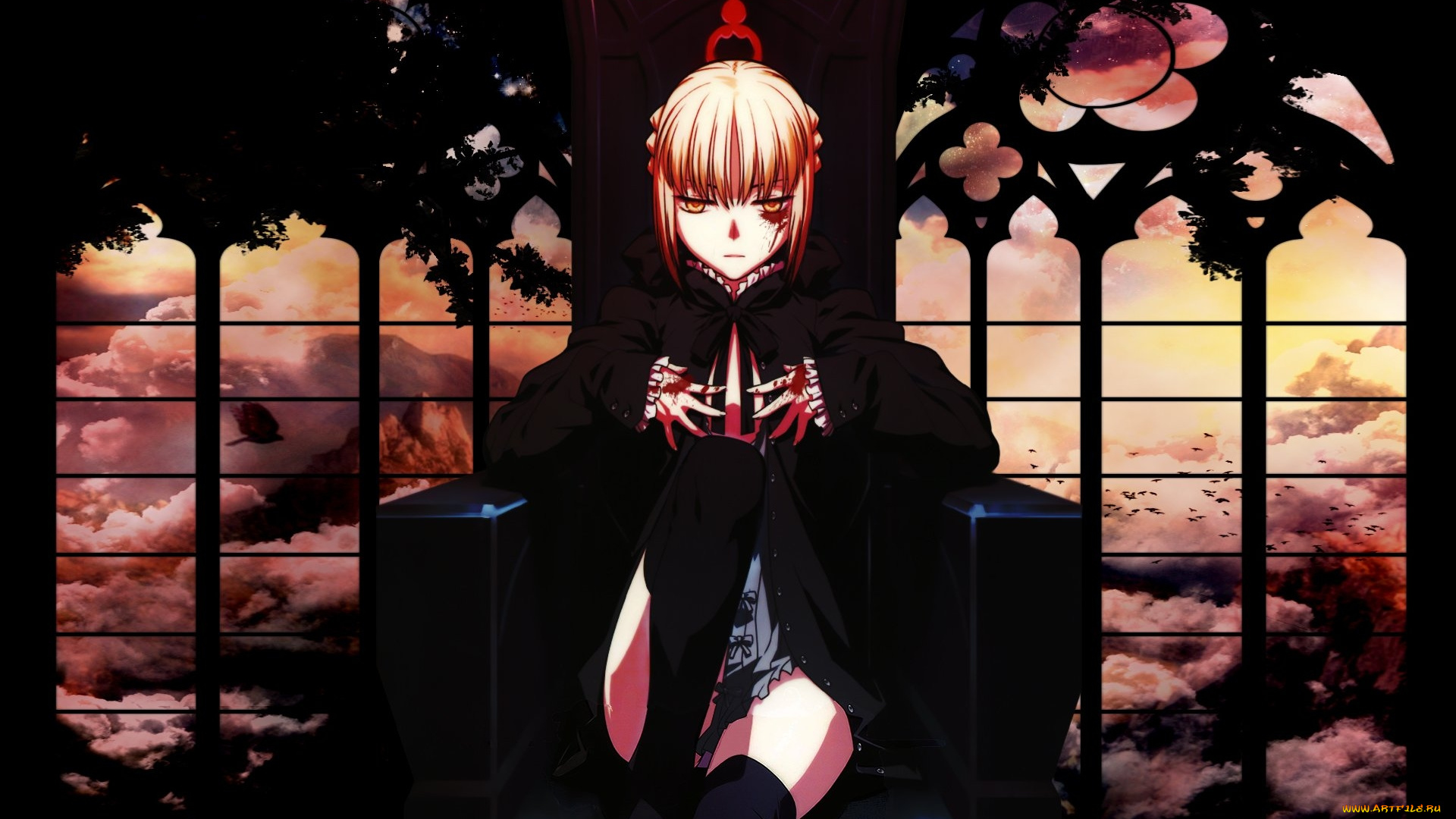 аниме, fate, stay, night