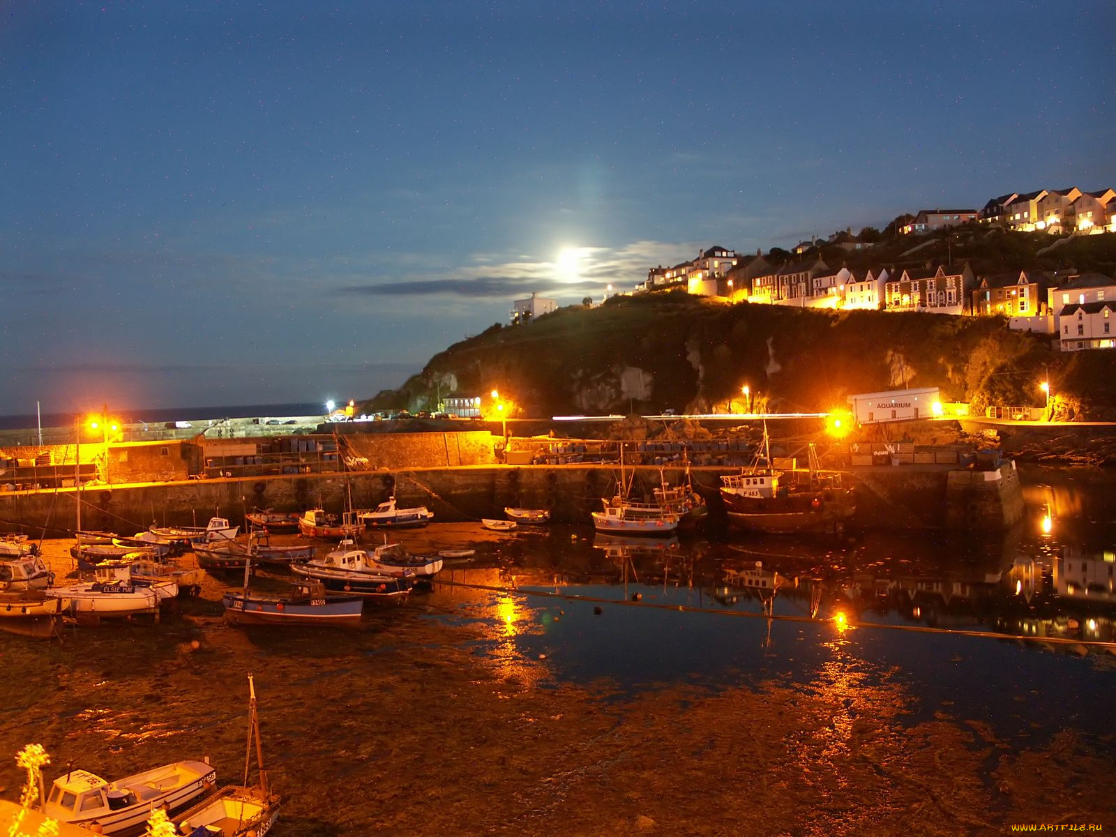 корабли, порты, причалы, cornwall, mevagissey