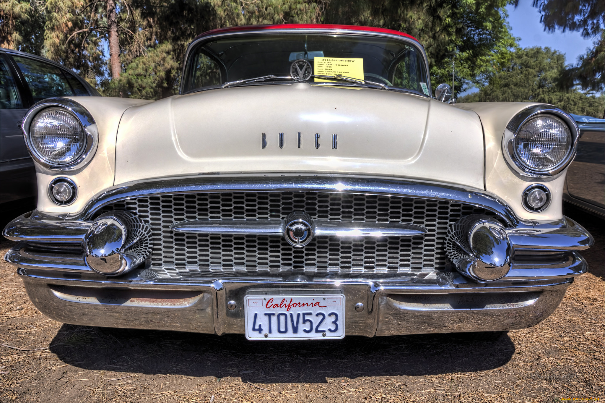 1955, buick, century, 4-door, hardtop, автомобили, выставки, и, уличные, фото, выставка, автошоу