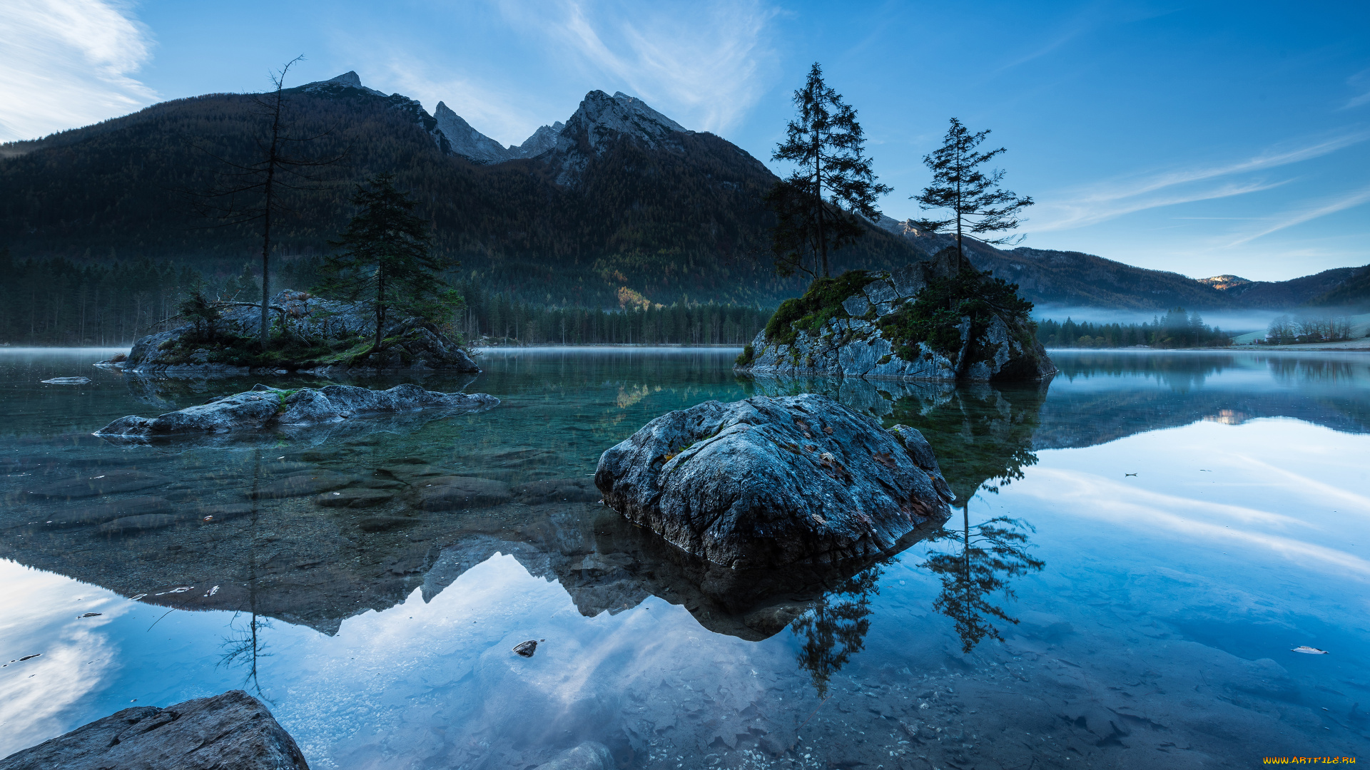 природа, вода, водоем, wallhaven, германия, бавария, горы