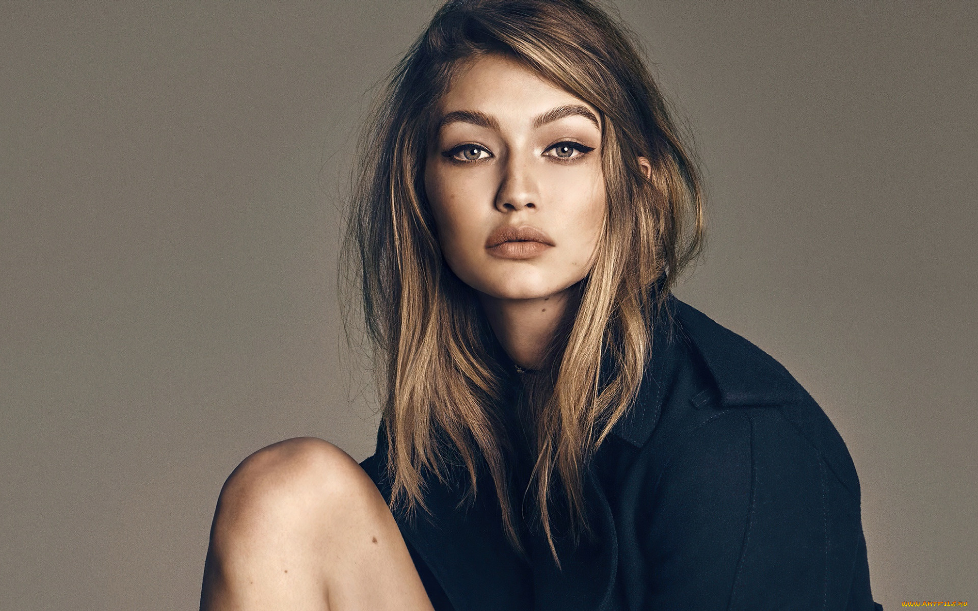 девушки, gigi, hadid, взгляд