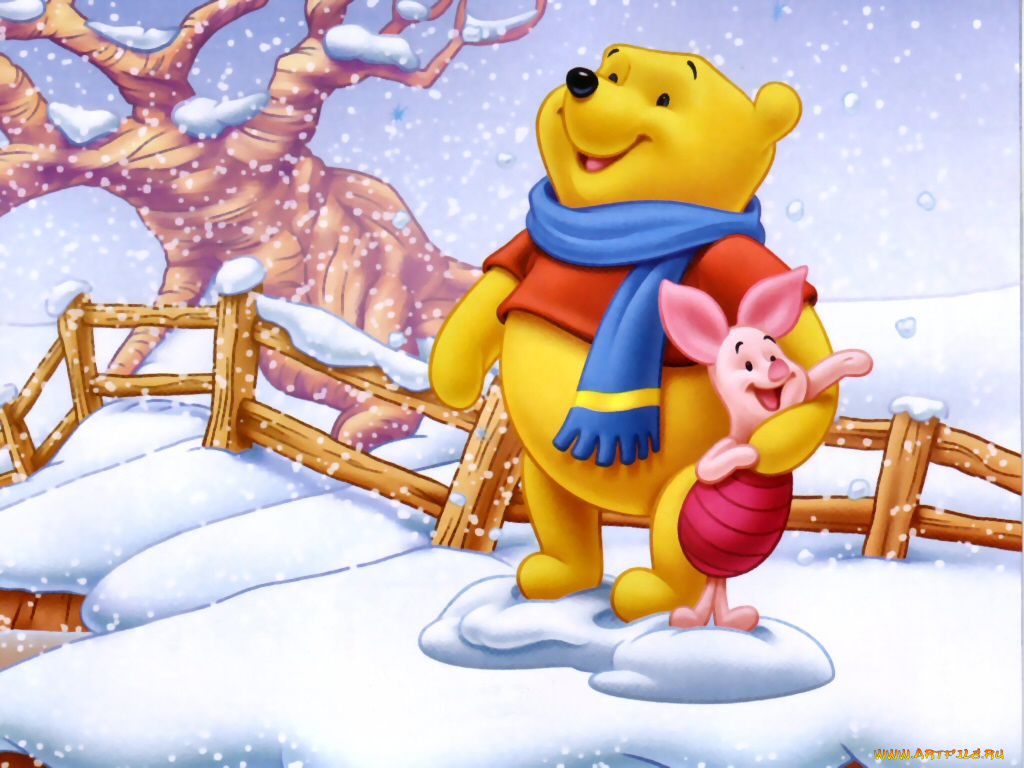 мультфильмы, winnie, the, pooh