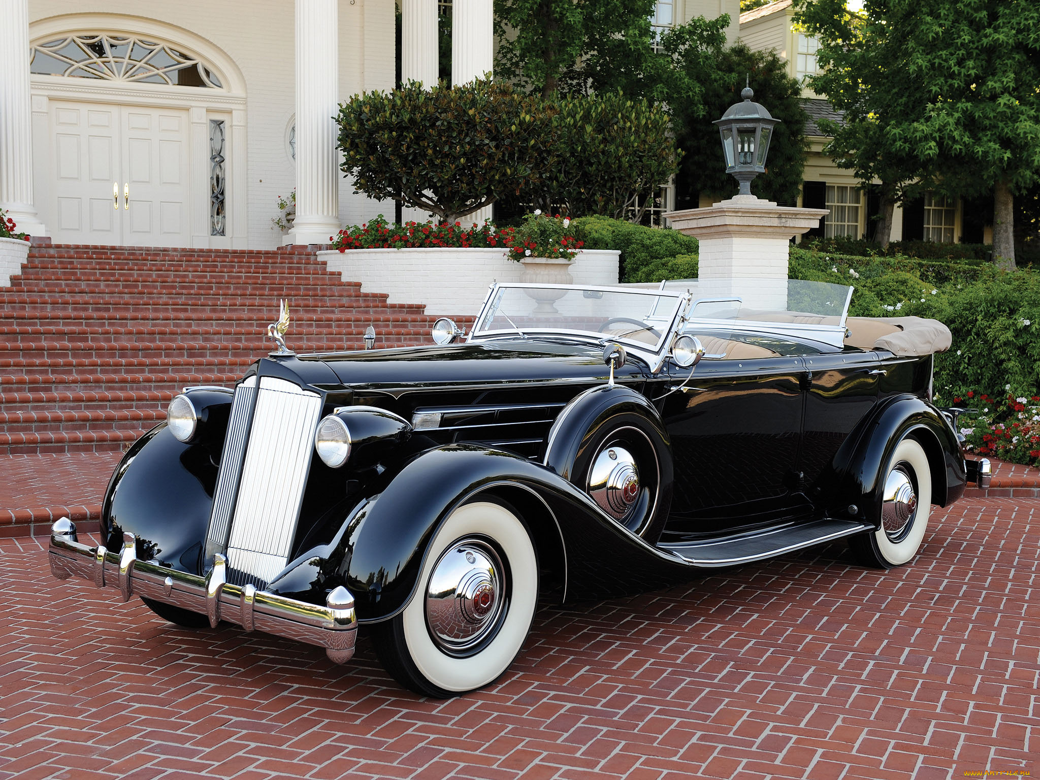 packard, twelve, dual, cowl, sport, phaeton, 1938, автомобили