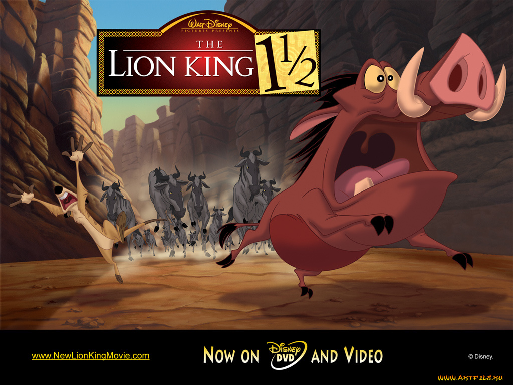 мультфильмы, the, lion, king, 1&, 189