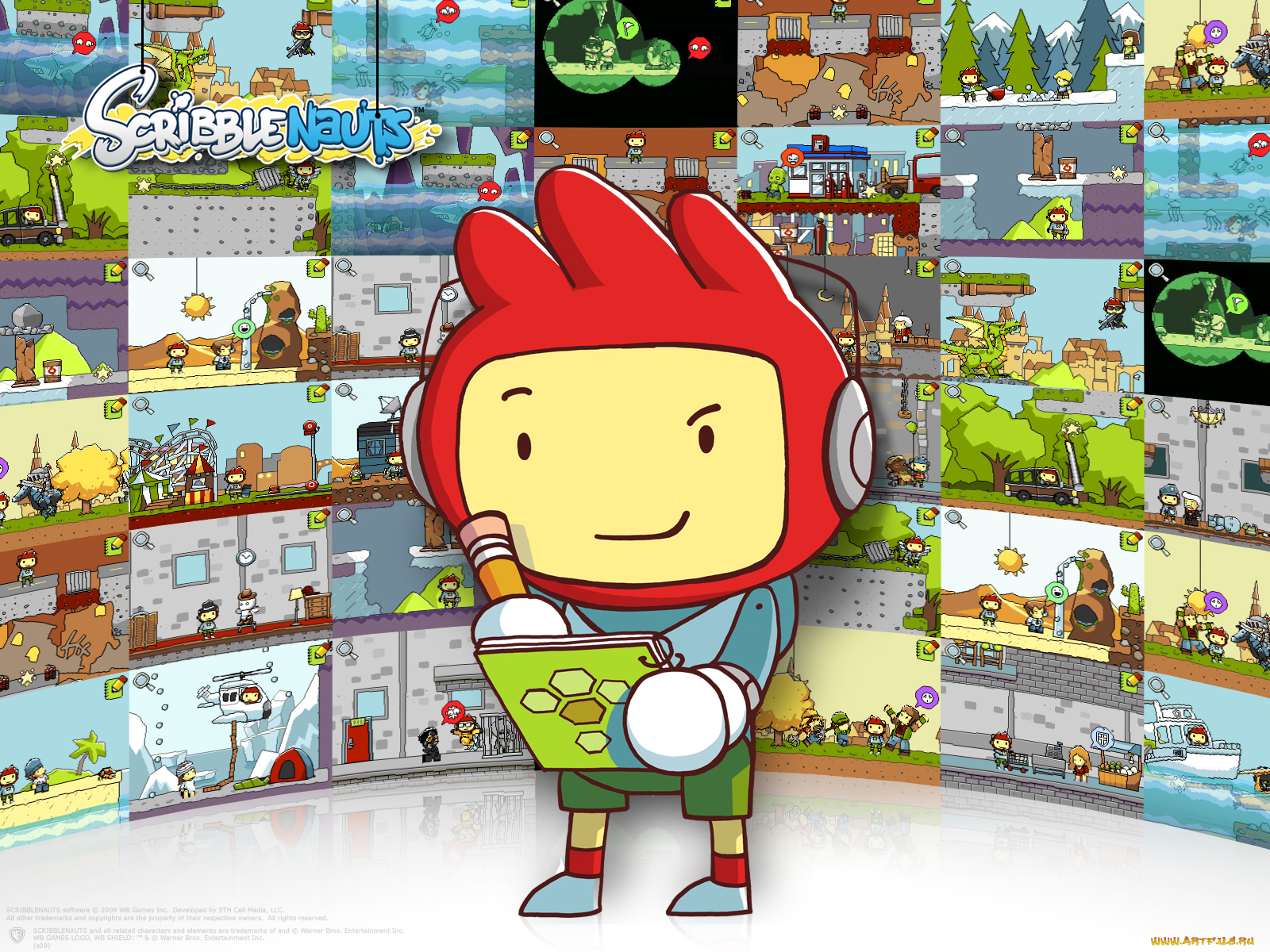 scribblenauts, видео, игры