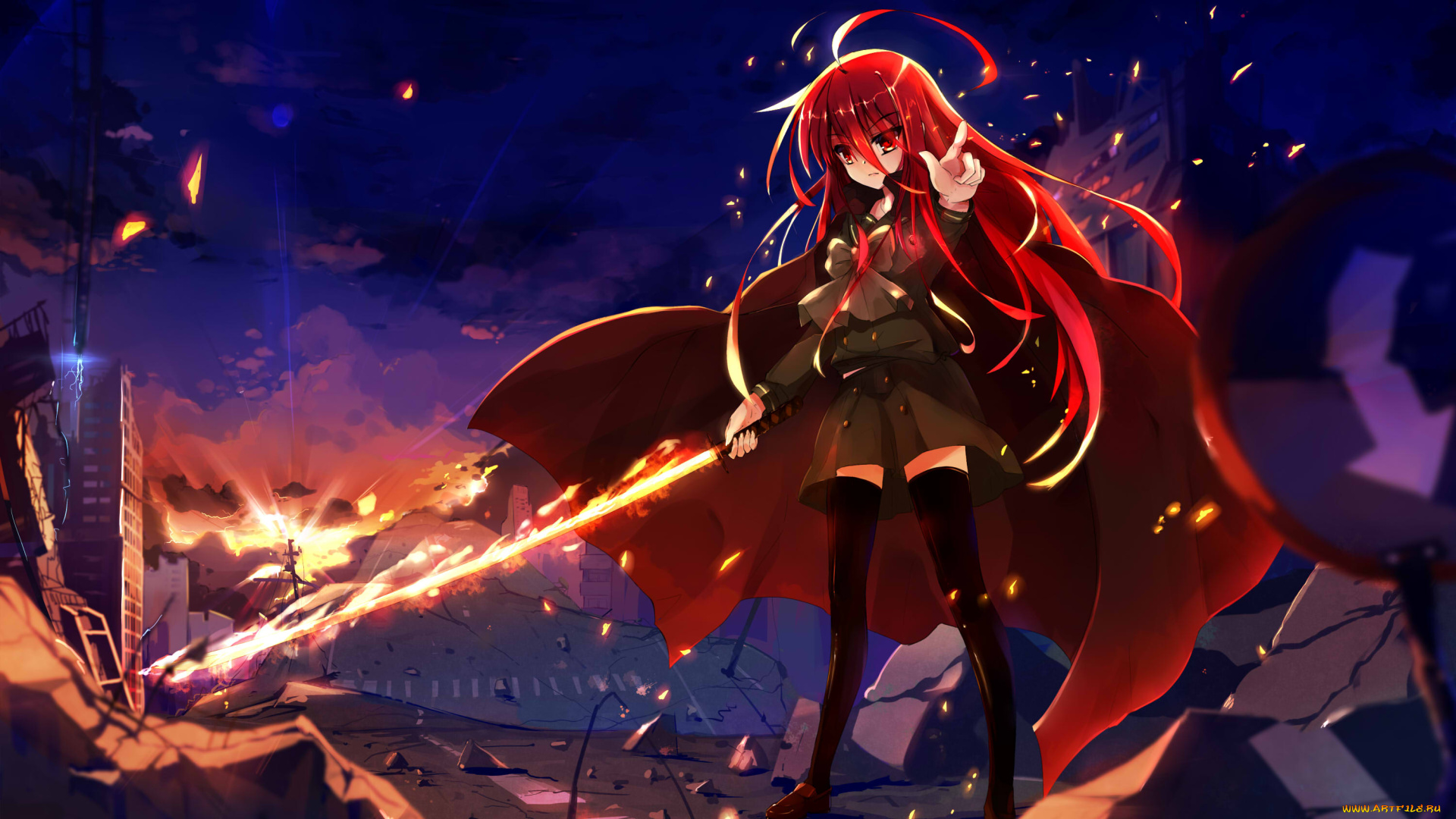 аниме, shakugan, no, shana