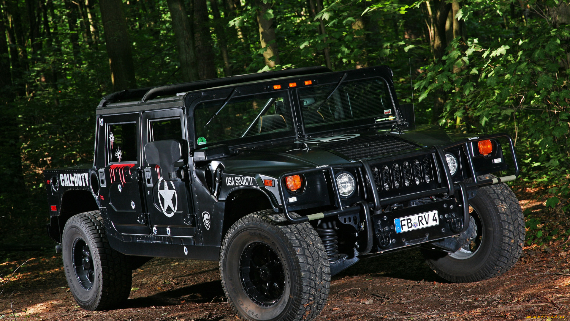 автомобили, hummer, black, h1