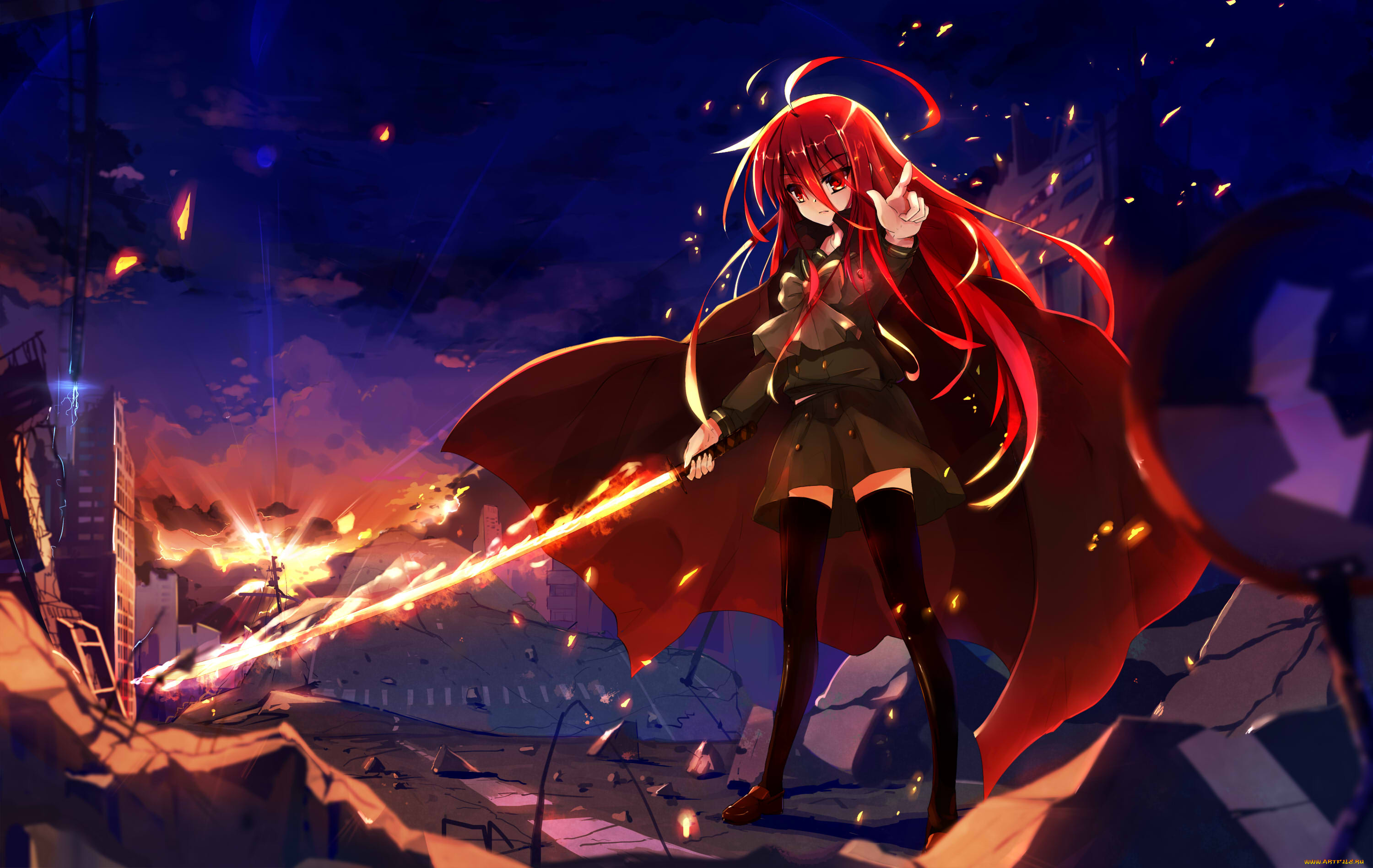 аниме, shakugan, no, shana