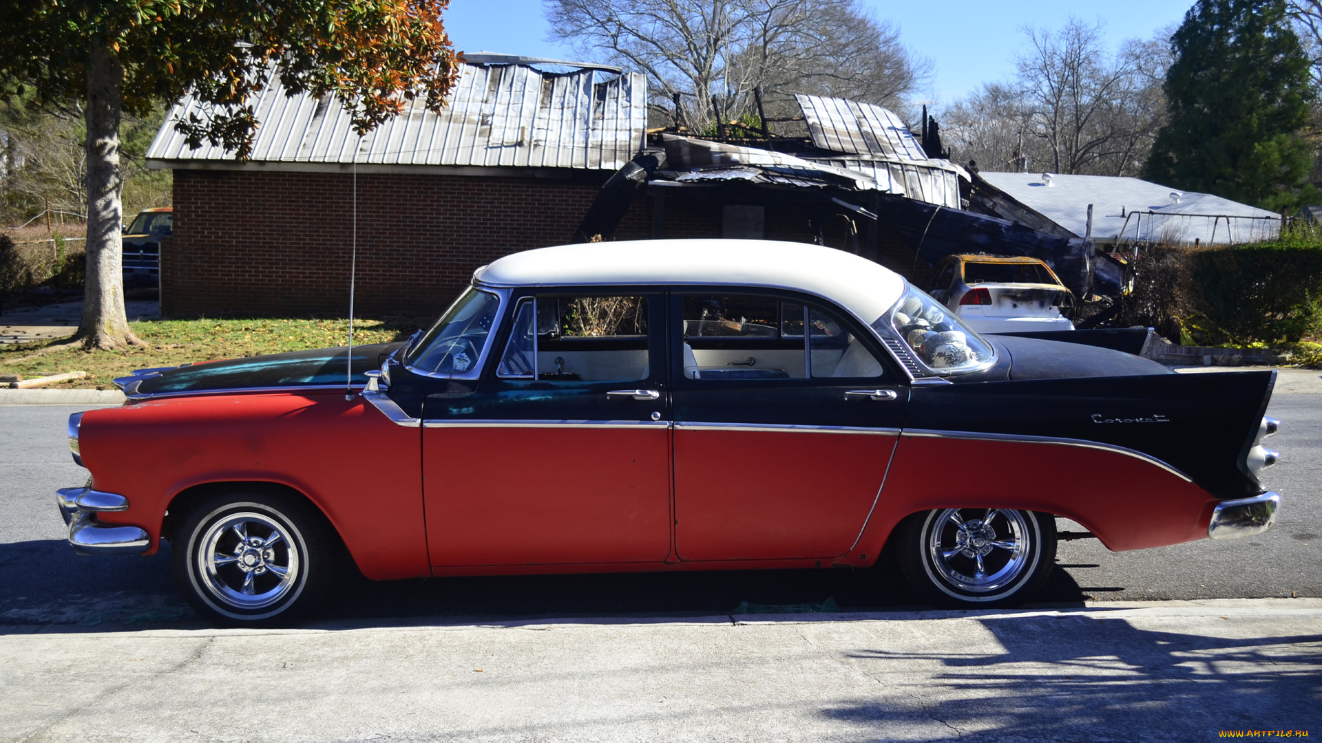 автомобили, выставки, уличные, фото, 1956, coronet, dodge