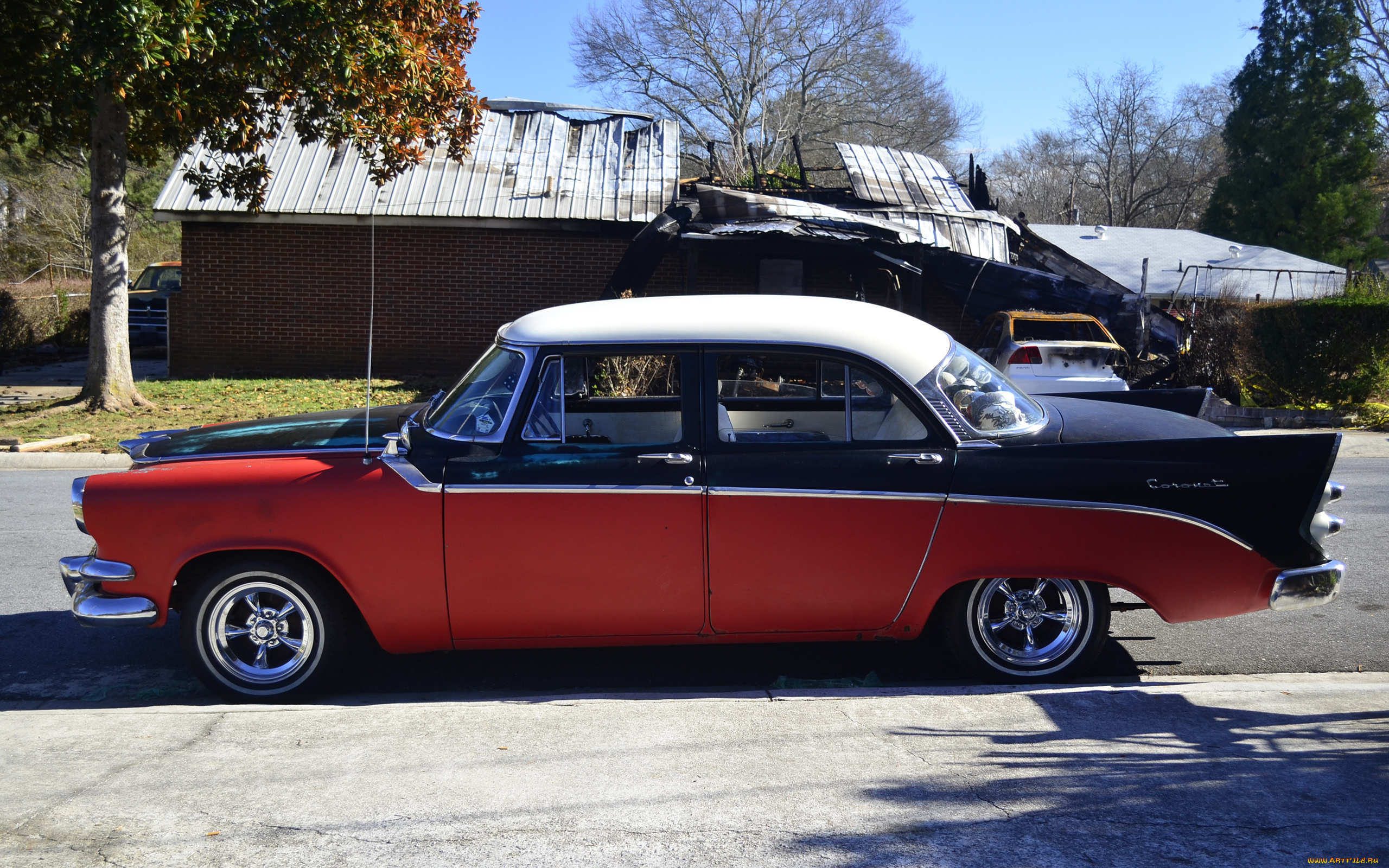 автомобили, выставки, уличные, фото, 1956, coronet, dodge