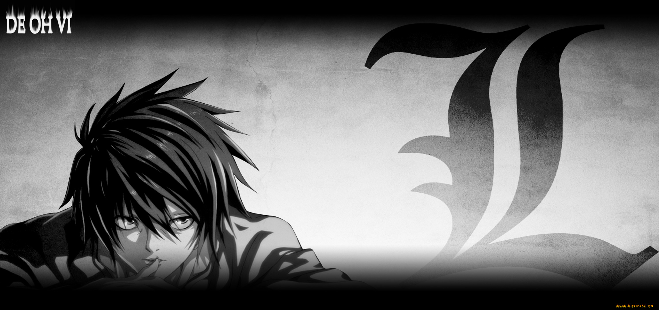 аниме, death, note, l-lawliet