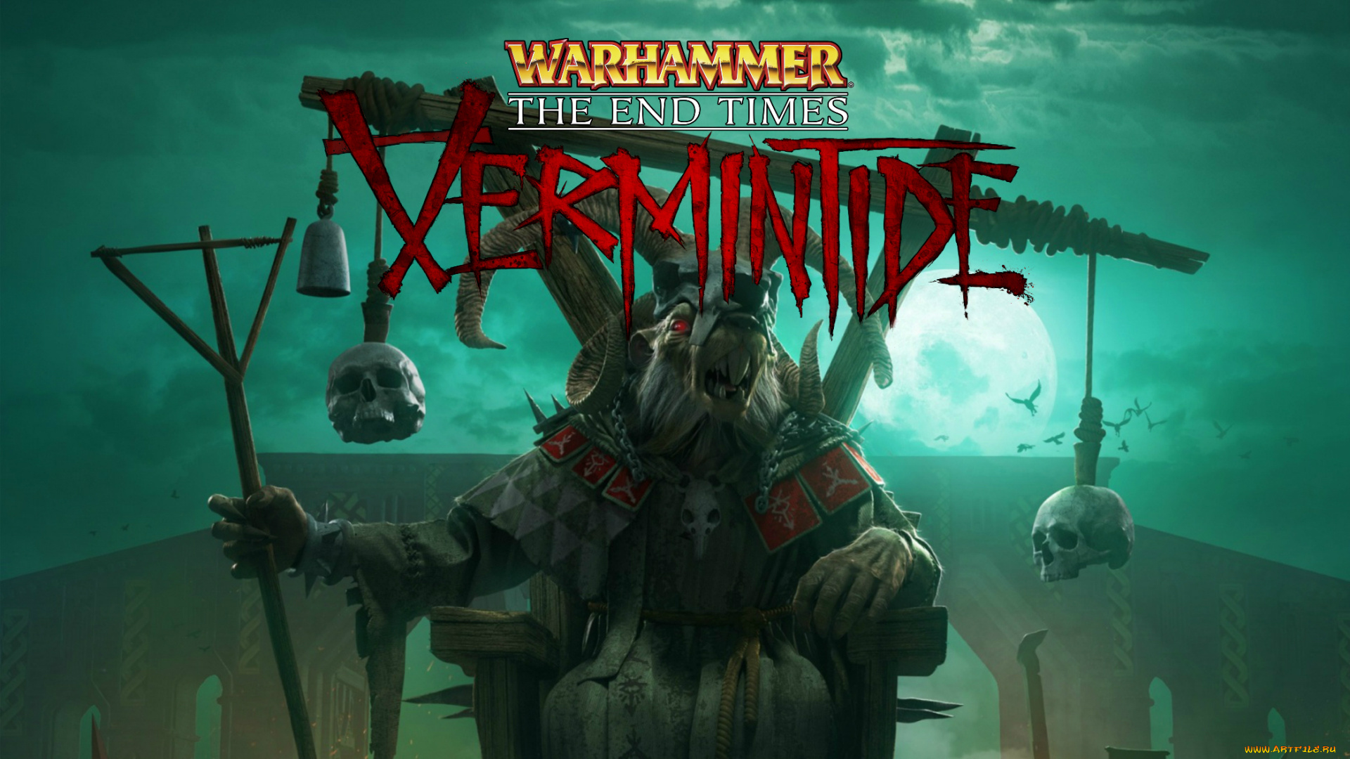 видео, игры, warhammer, , end, times, –, vermintide, end, times, -, vermintide