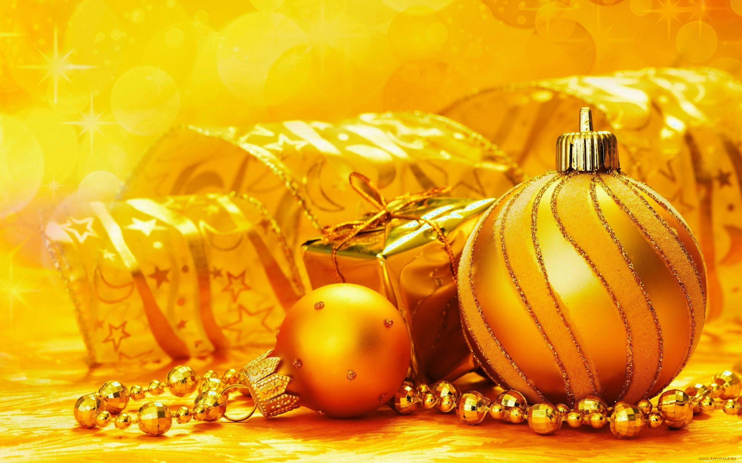 праздничные, -, разное, , новый, год, праздник, подарки, золотое, украшение, с, новым, годом, золотые, шарики, рождество