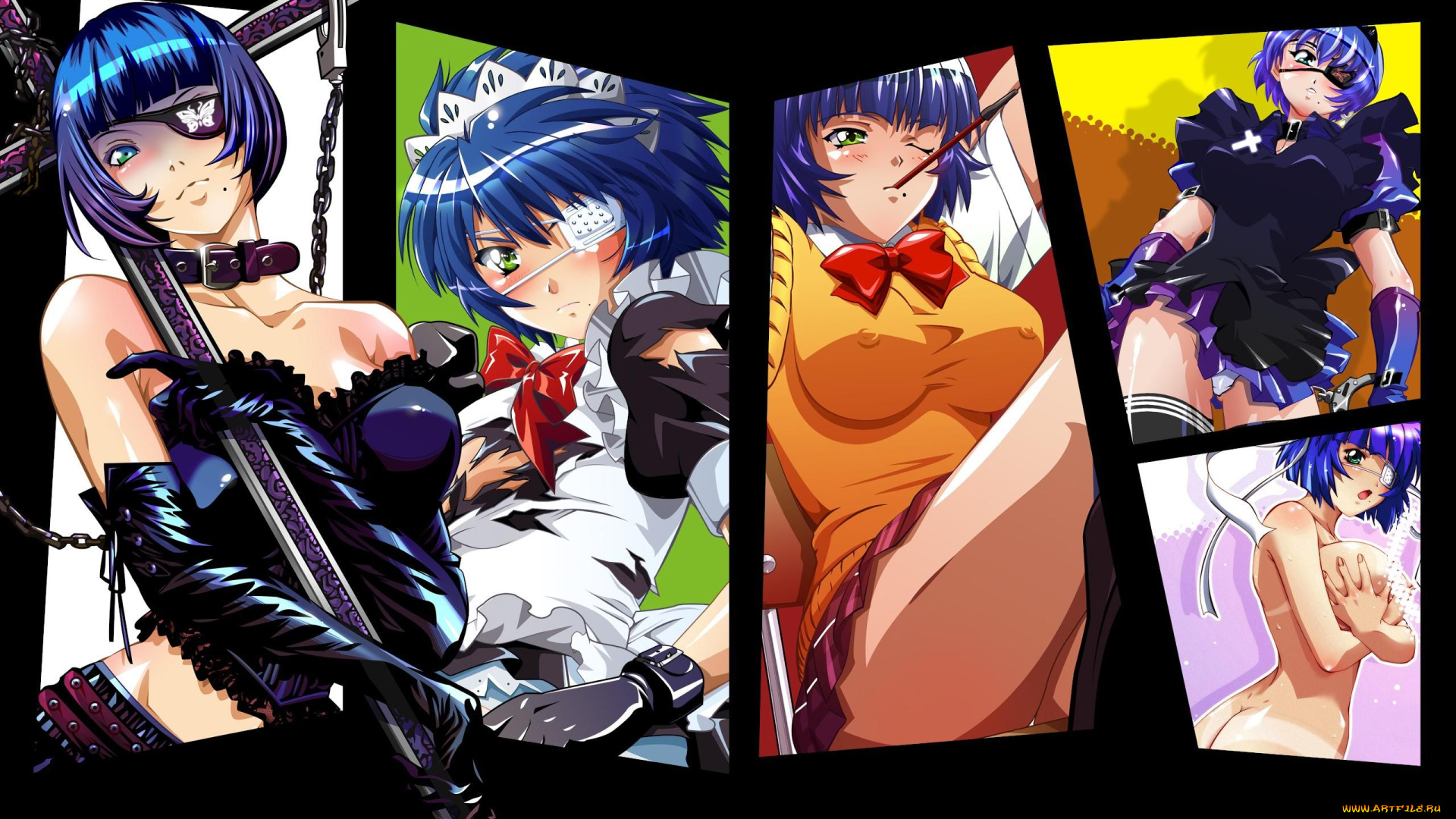 ikkitousen, аниме, ikki, tousen