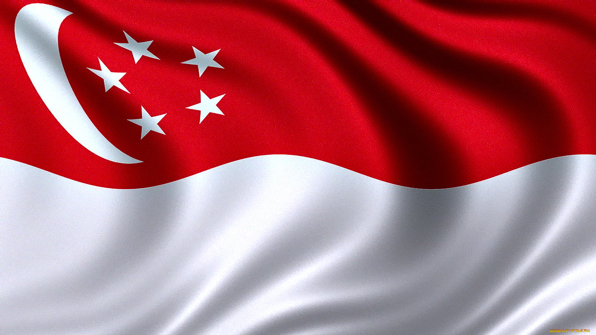 разное, флаги, гербы, флаг, сингапур, singapore