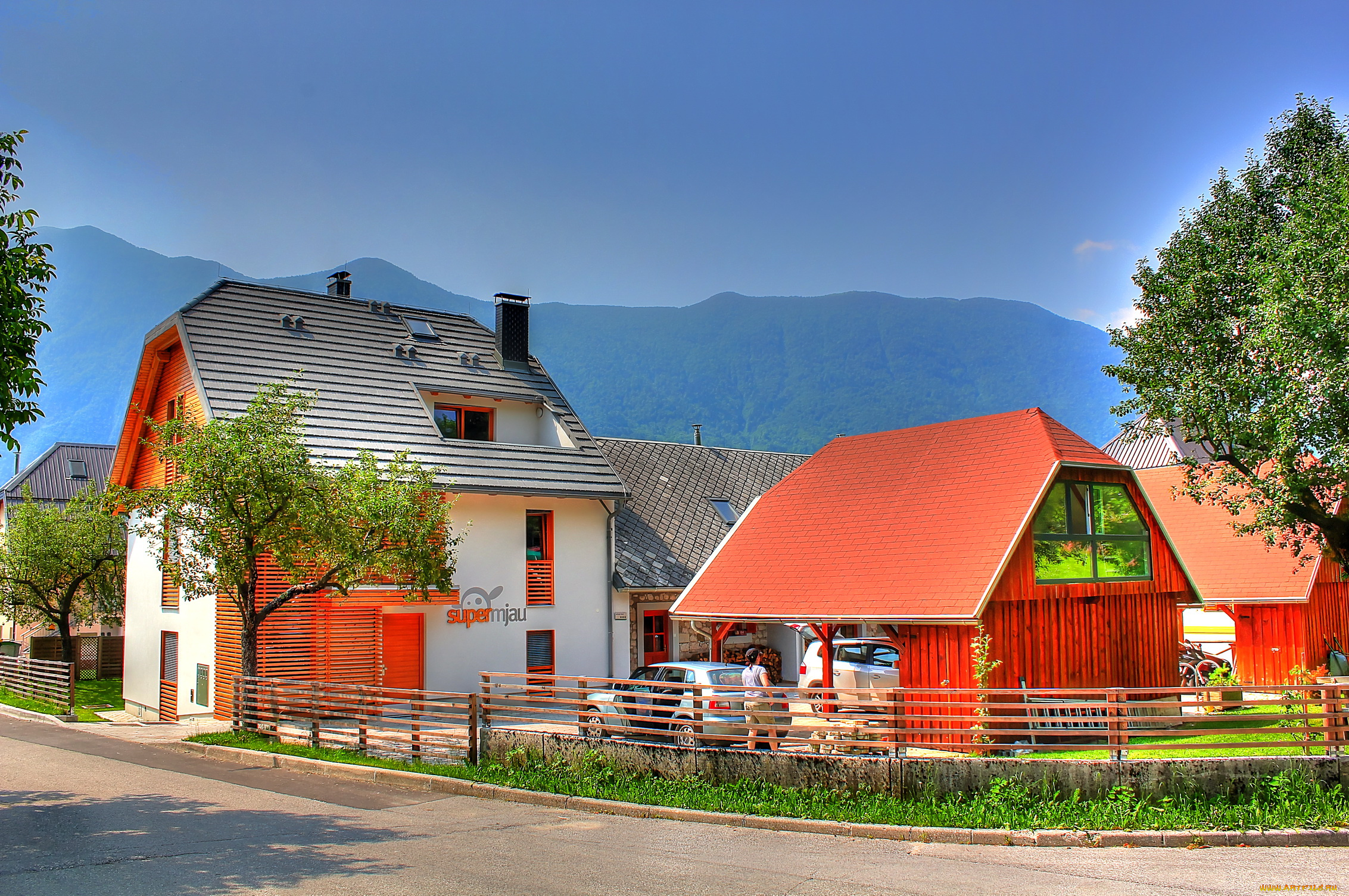 словения, bovec, разное, сооружения, постройки, дома