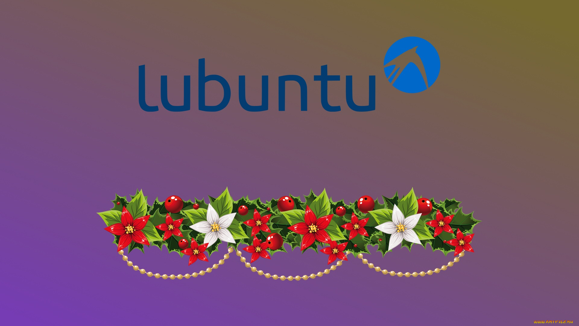 компьютеры, ubuntu, linux, логотип, фон